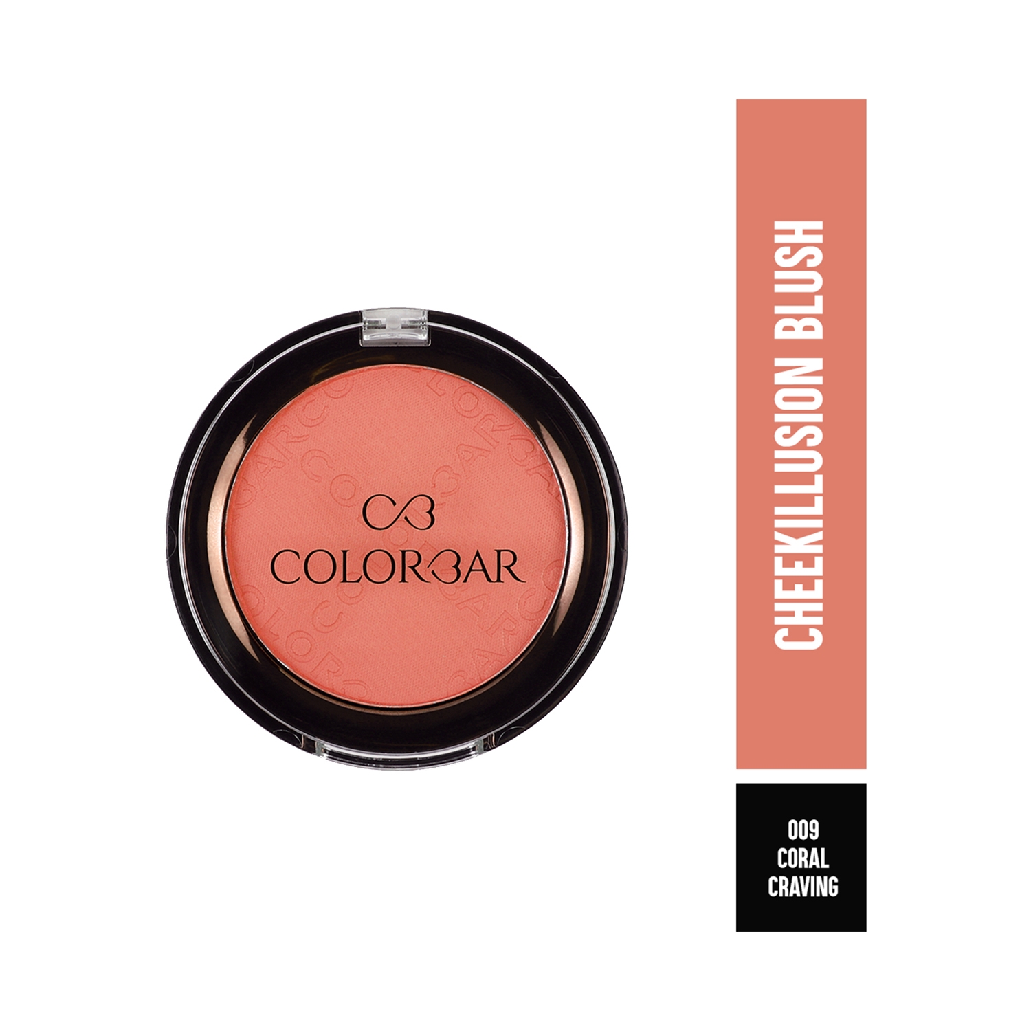 Colorbar | Colorbar Cheekillusion Blush New - 009 Coral Craving (4g)