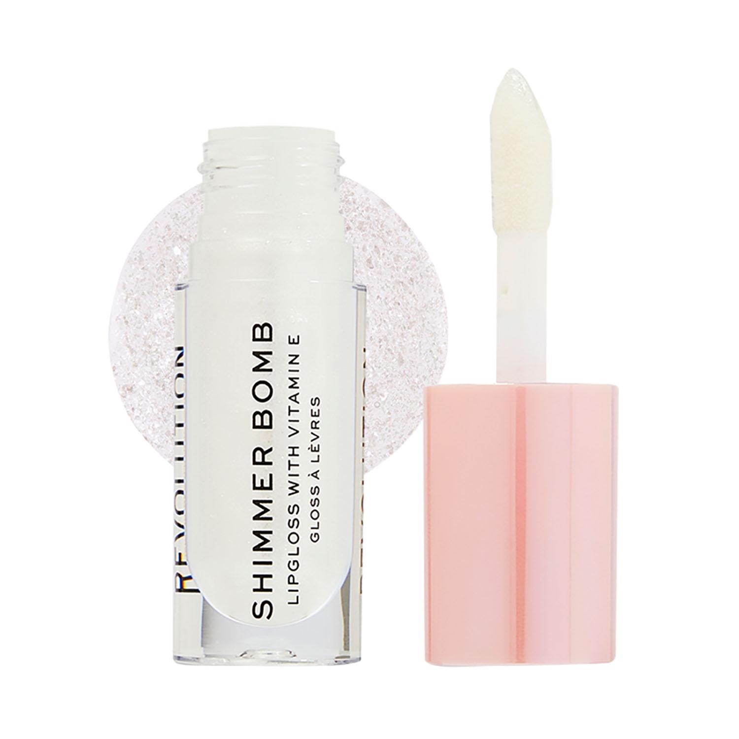 Makeup Revolution | Makeup Revolution Shimmer Bomb Lip Gloss - Light Beam (4.5ml)