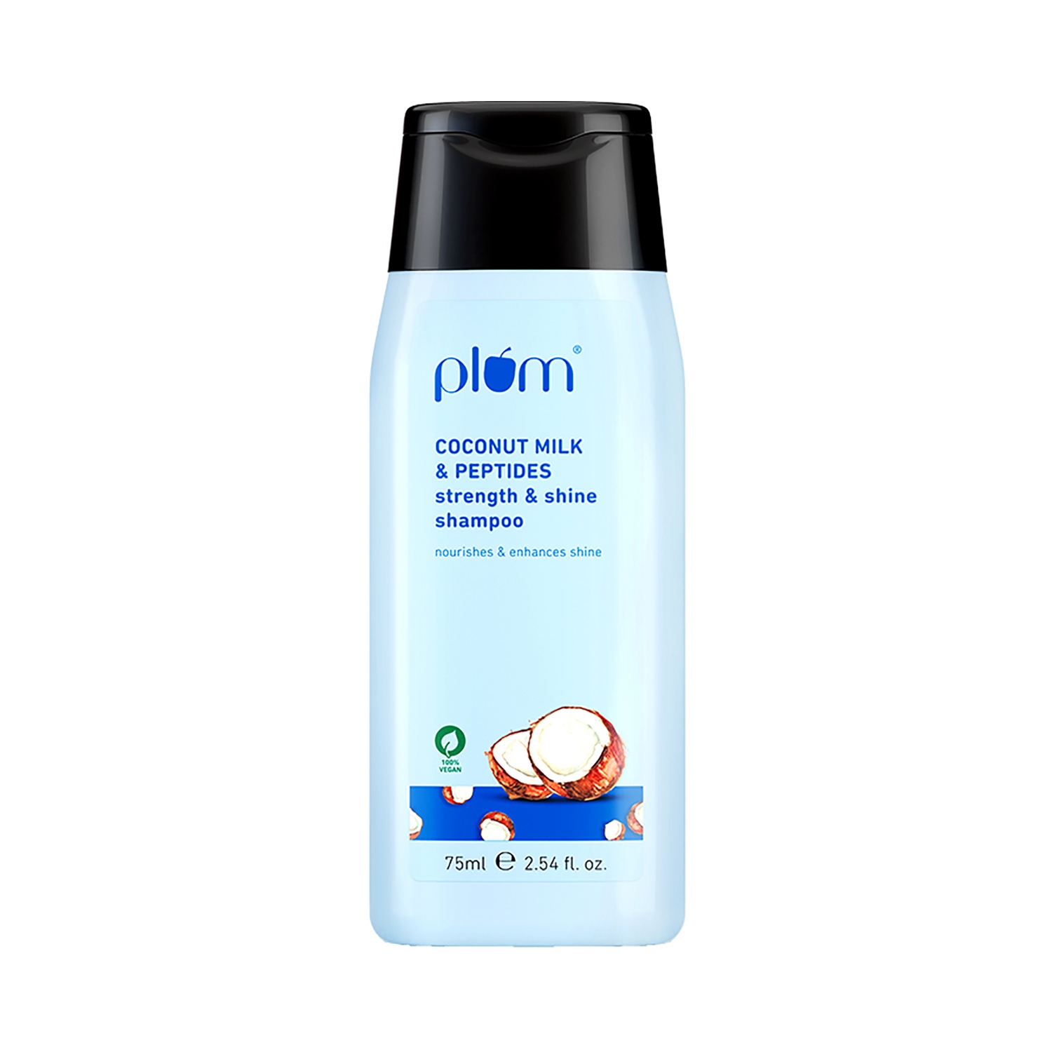 Plum | Plum Coconut Milk & Peptides Strength & Shine Shampoo (75ml)