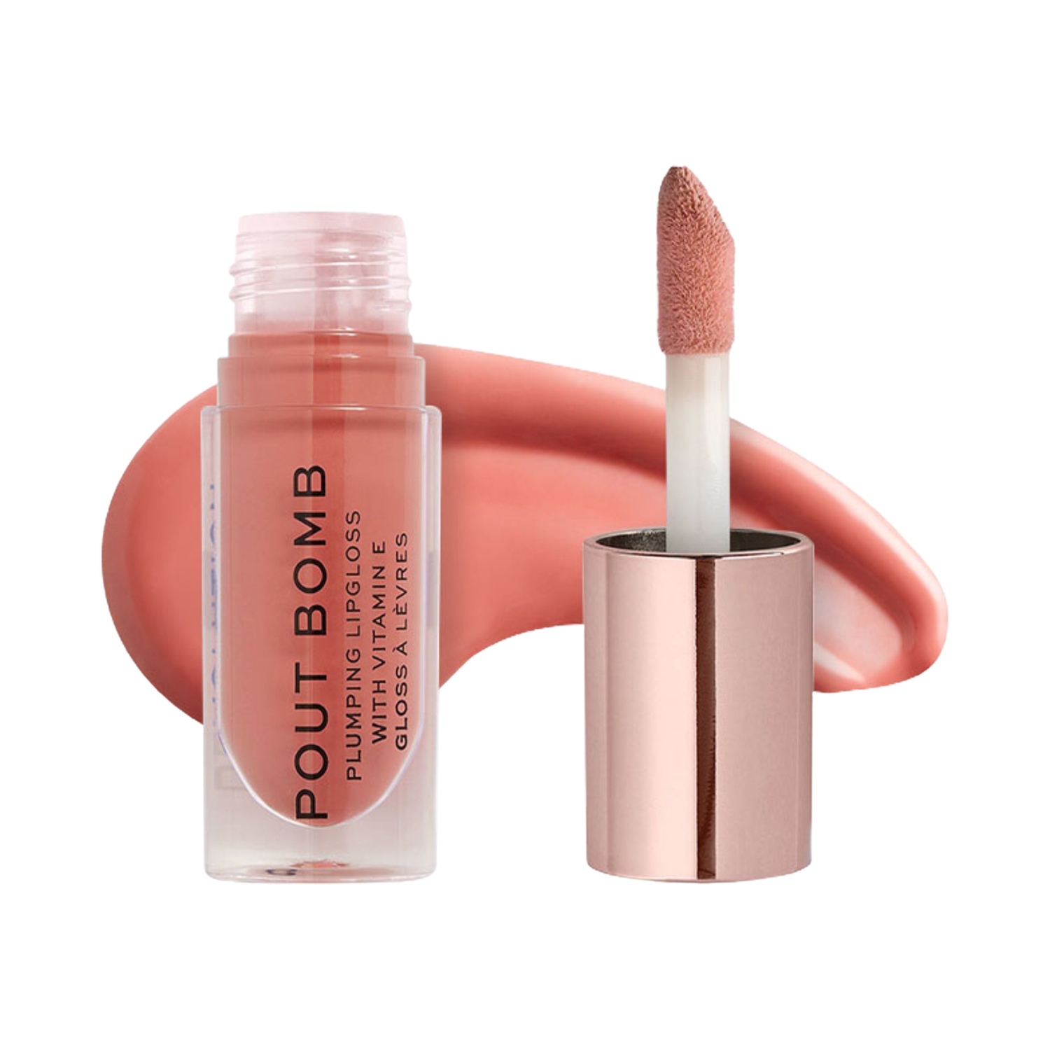 Makeup Revolution | Makeup Revolution Pout Bomb Plumping Lip Gloss - Kiss (4.6ml)