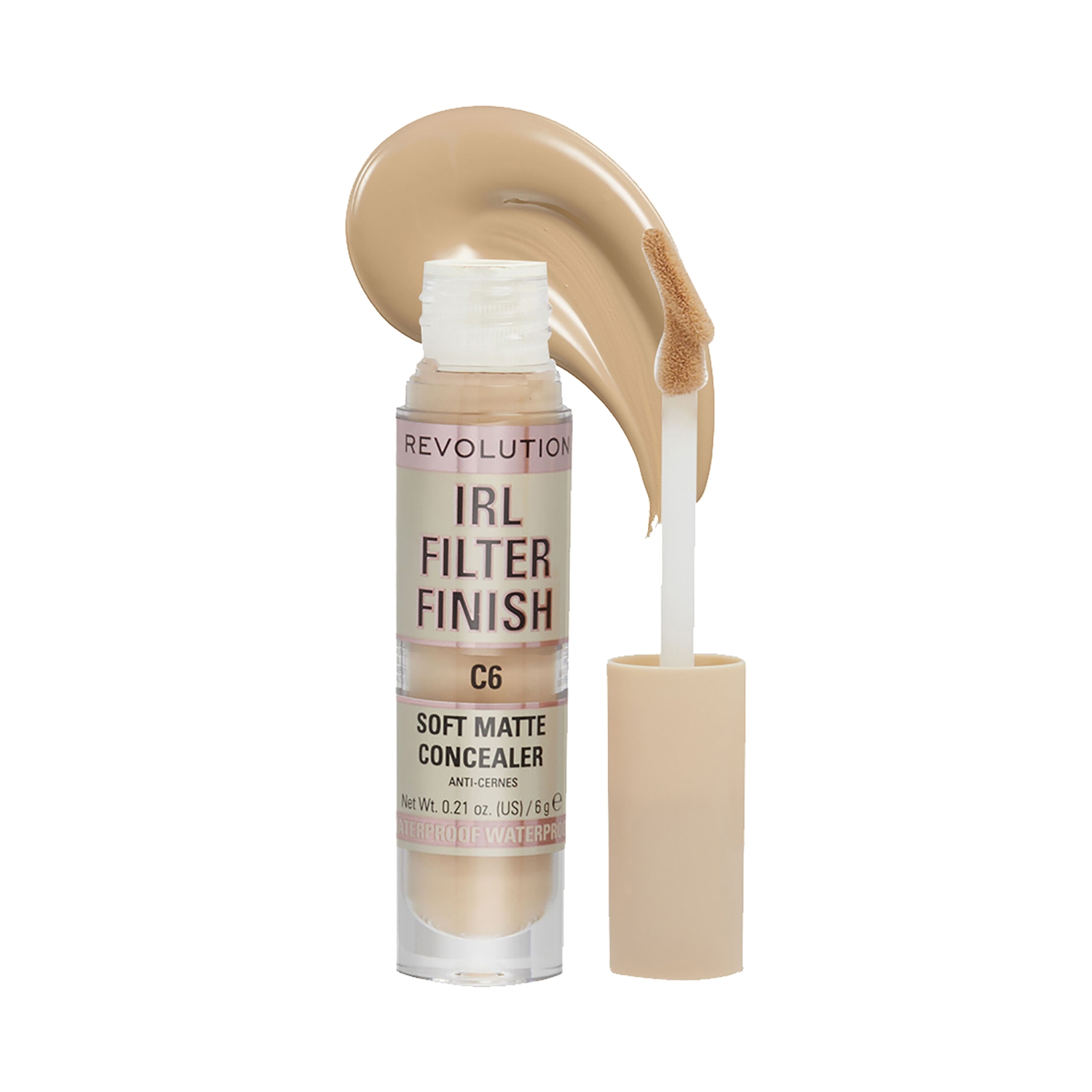 Makeup Revolution | Makeup Revolution IRL Filter Finish Concealer - C6 (6g)