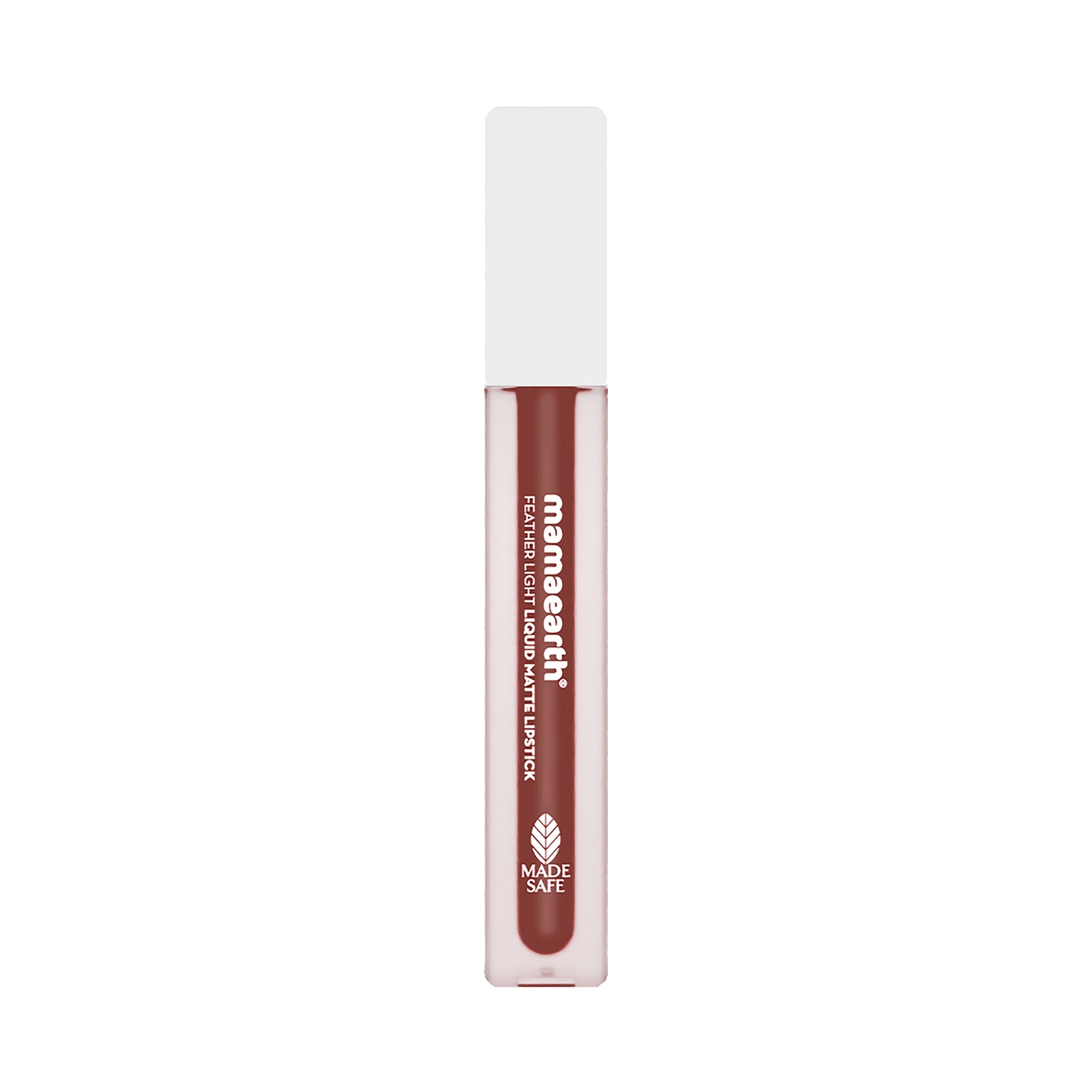 Mamaearth | Mamaearth Feather Light Liquid Matte Lipstick With Coconut & Vitamin E - 03 Nude Tea (3.5ml)