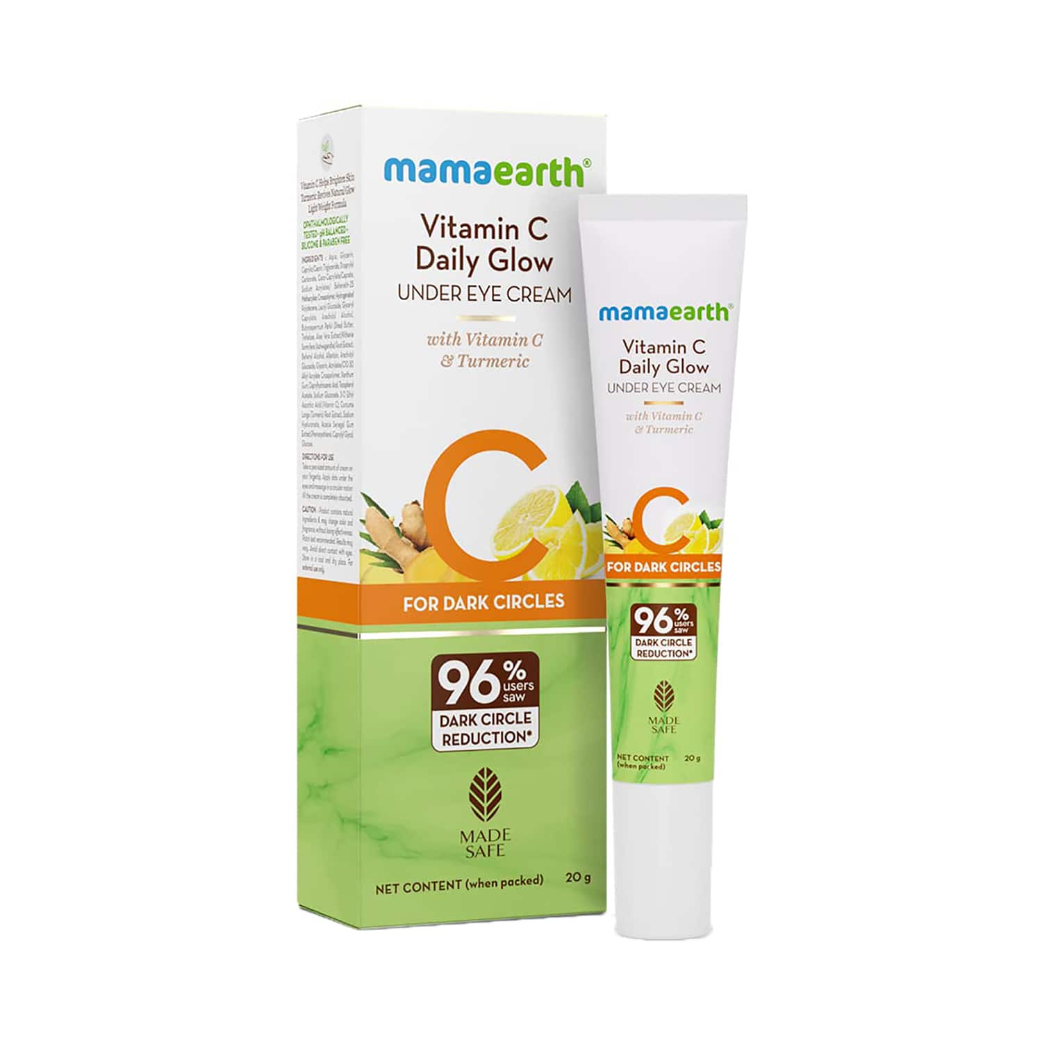 Mamaearth | Mamaearth Vitamin C Daily Glow Under Eye Cream (20g)