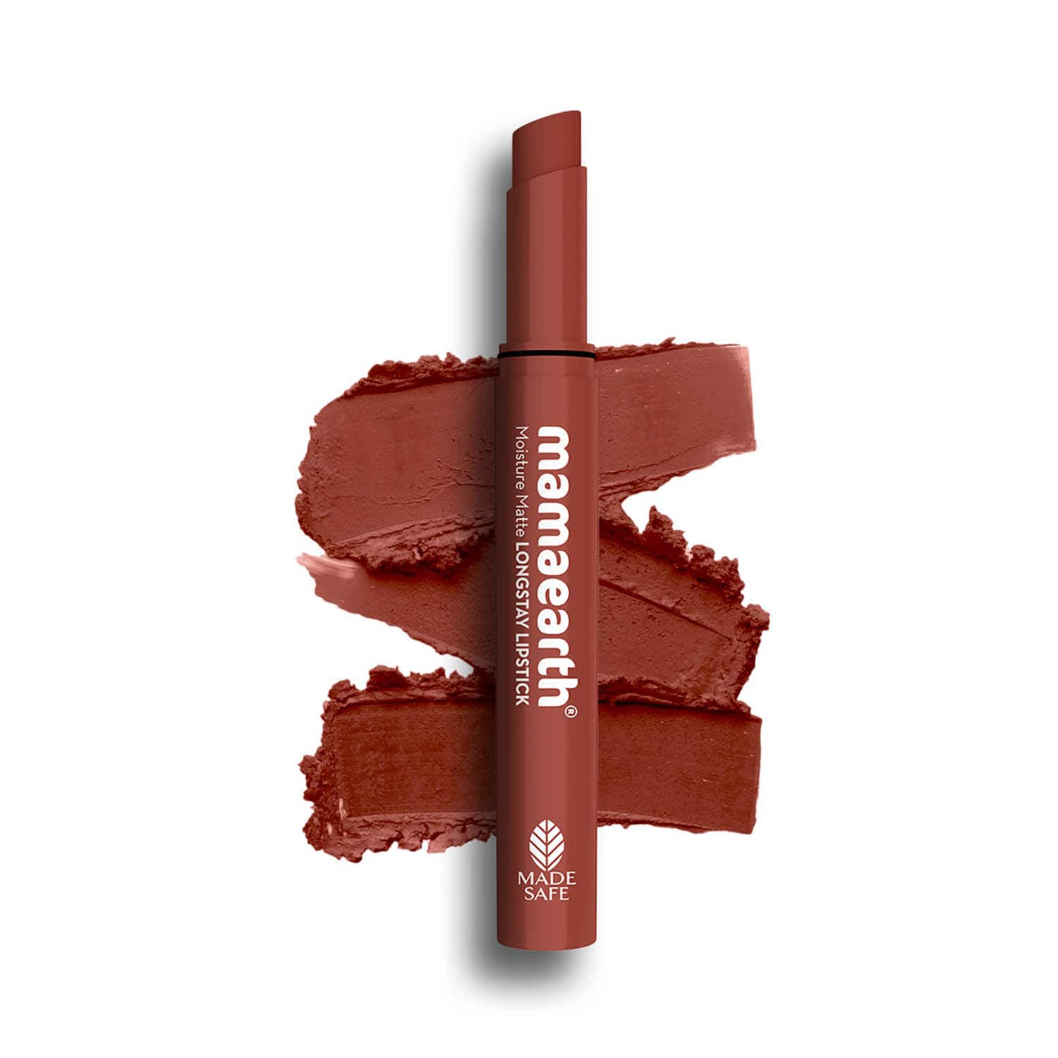 Mamaearth | Mamaearth Moisture Matte Longstay Lipstick With Avocado Oil & Vitamin E - 14 Peach Nude (2g)