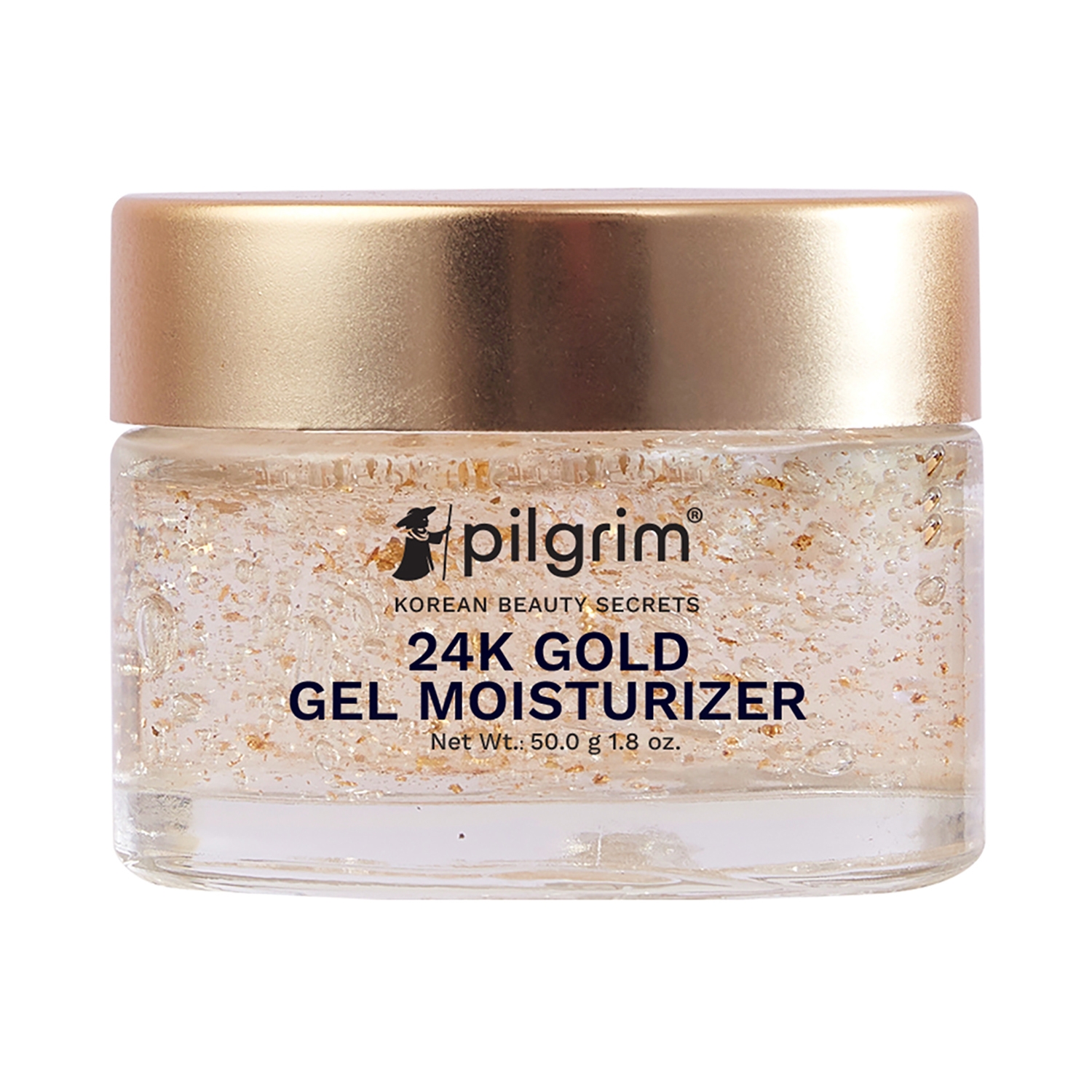 Pilgrim | Pilgrim 24K Gold Lightweight Gel Face Moisturizer With Hyaluronic Acid & Alpha Arbutin (50ml)