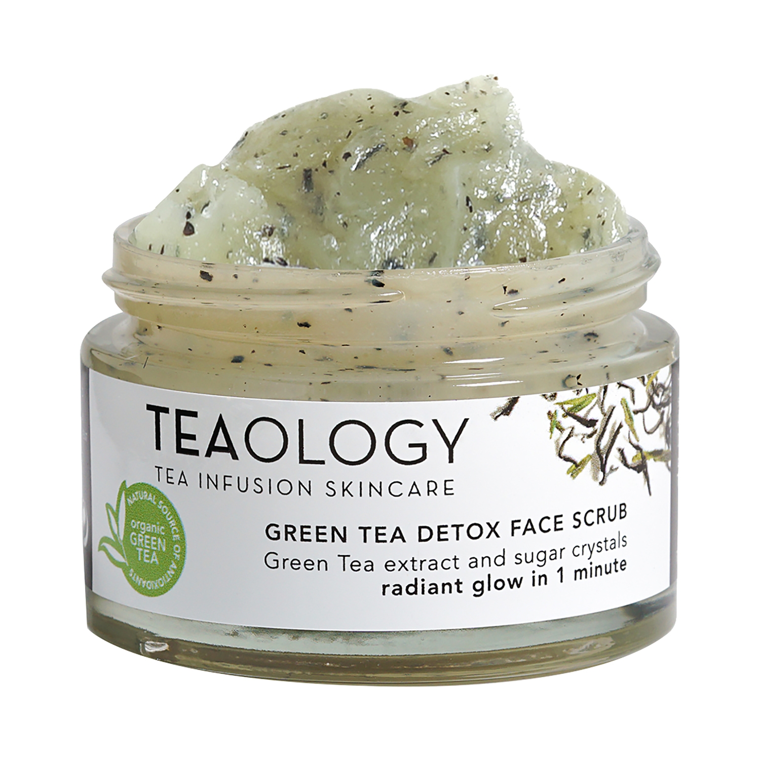 Teaology | Teaology Green Tea Detox Face Scrub (50ml)