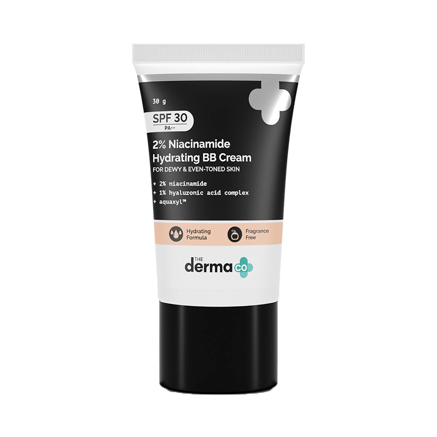 The Derma Co | The Derma Co 2% Niacinamide Hydrating BB Cream SPF 30 PA++ - 01 Ivory (30g)