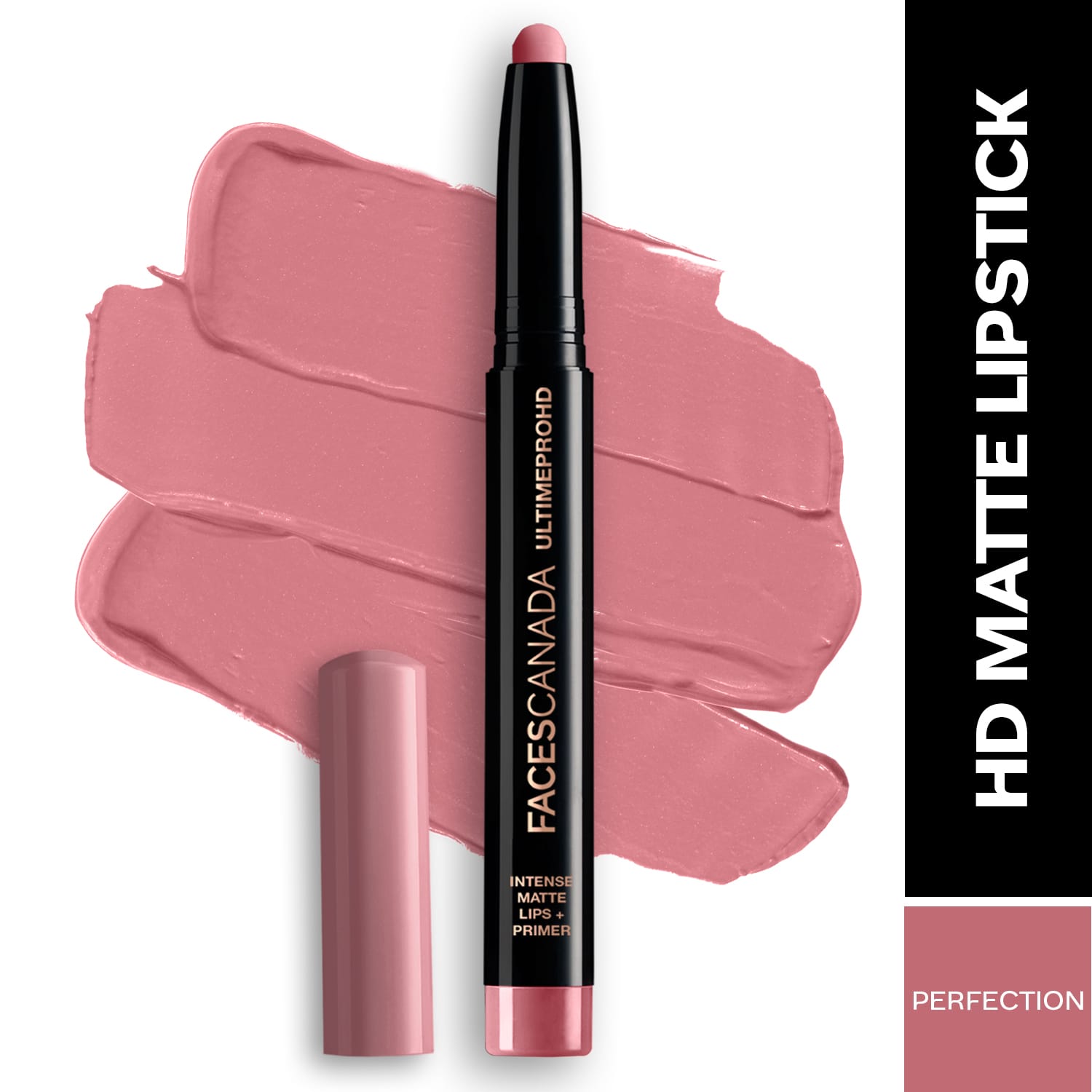 Faces Canada | Faces Canada Ultime Pro HD Intense Matte Lips + Primer 9HR Long Stay - Perfection 01 (1.4 g)