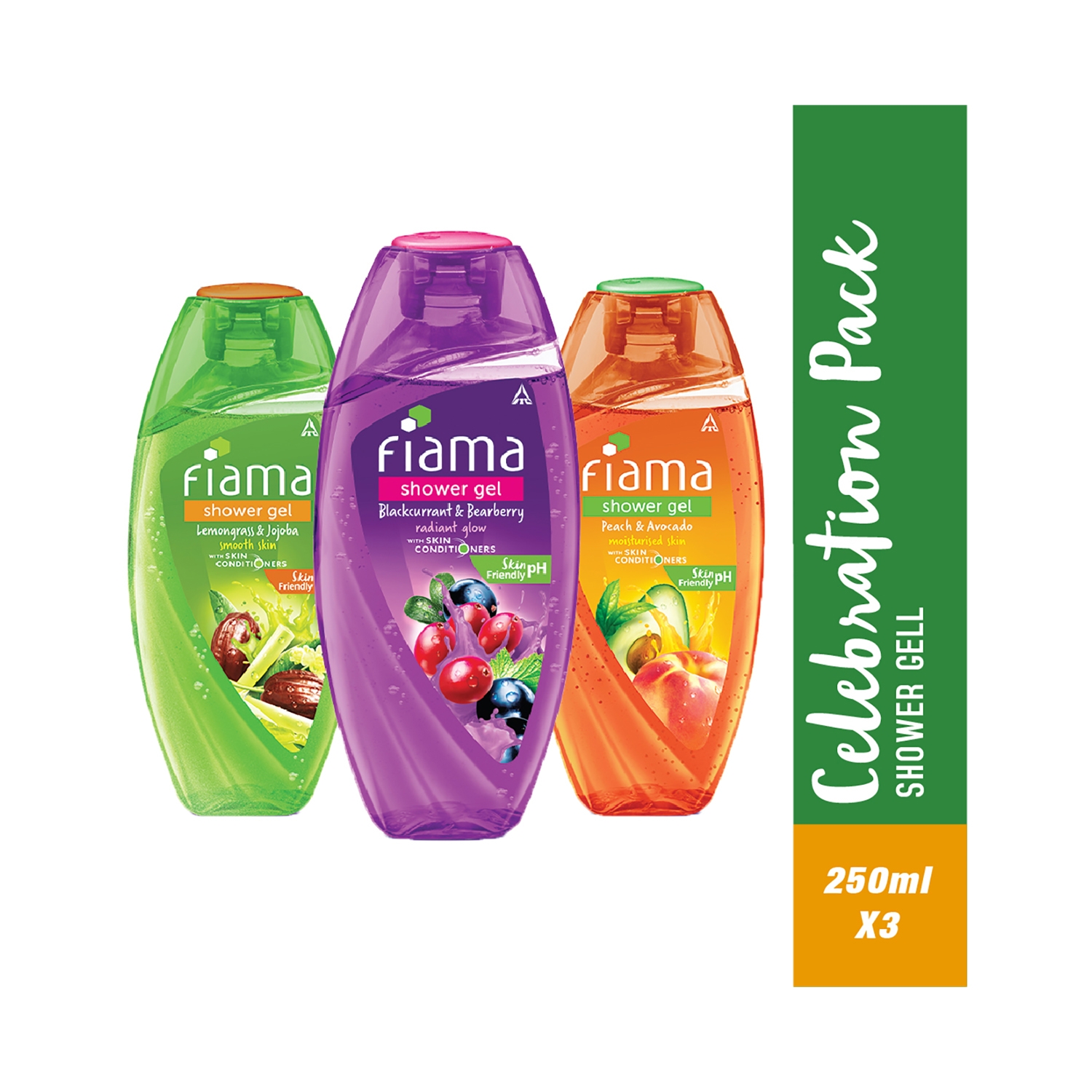 Fiama Shower Gel Celebration Pack (3pcs)
