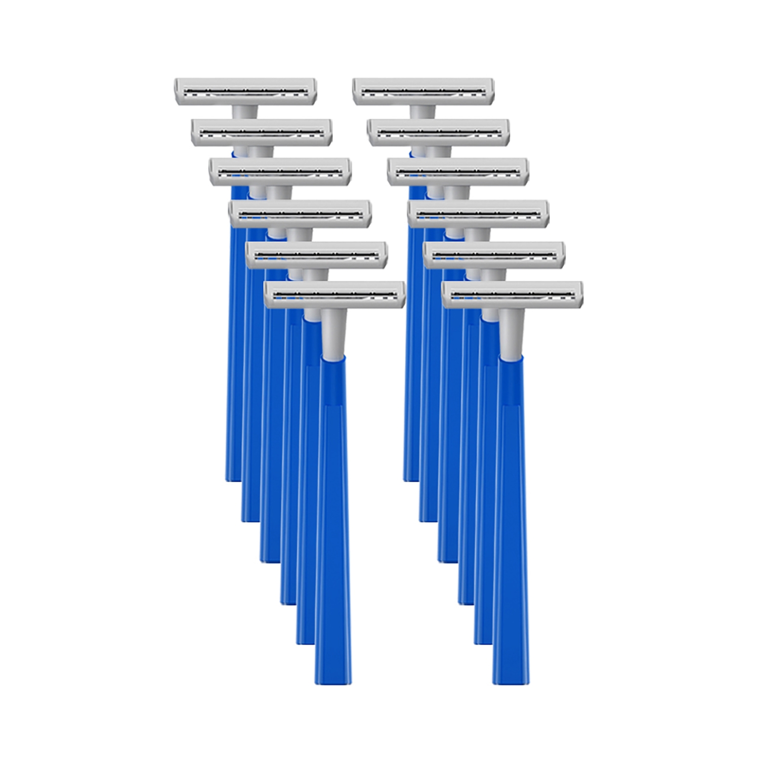 Zlade | Zlade Eazyglide II Twin Blade Razor For Men - Multicolour (12Pcs)
