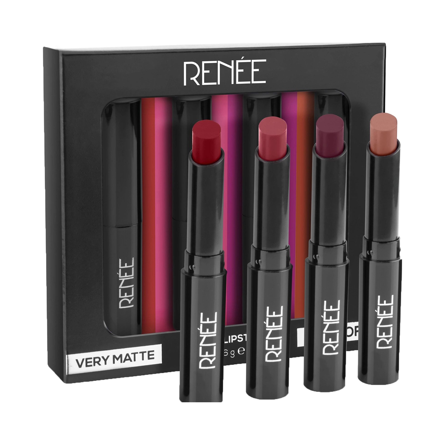 RENEE | RENEE Very Matte Lipsticks - Multi-Color (4pcs)