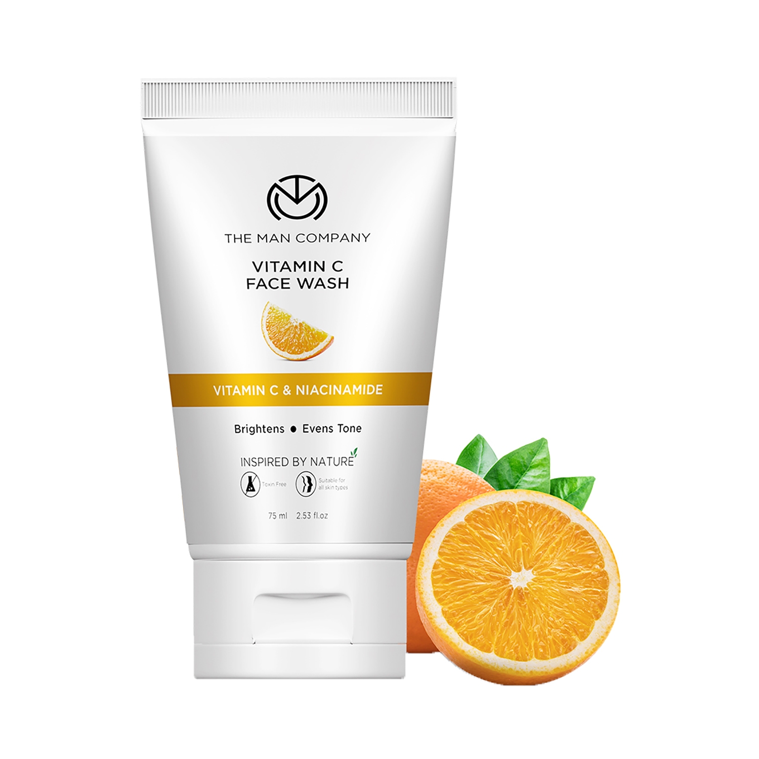 The Man Company | The Man Company Anti Ageing & Skin Brightening Vitamin C Face Wash (75ml)
