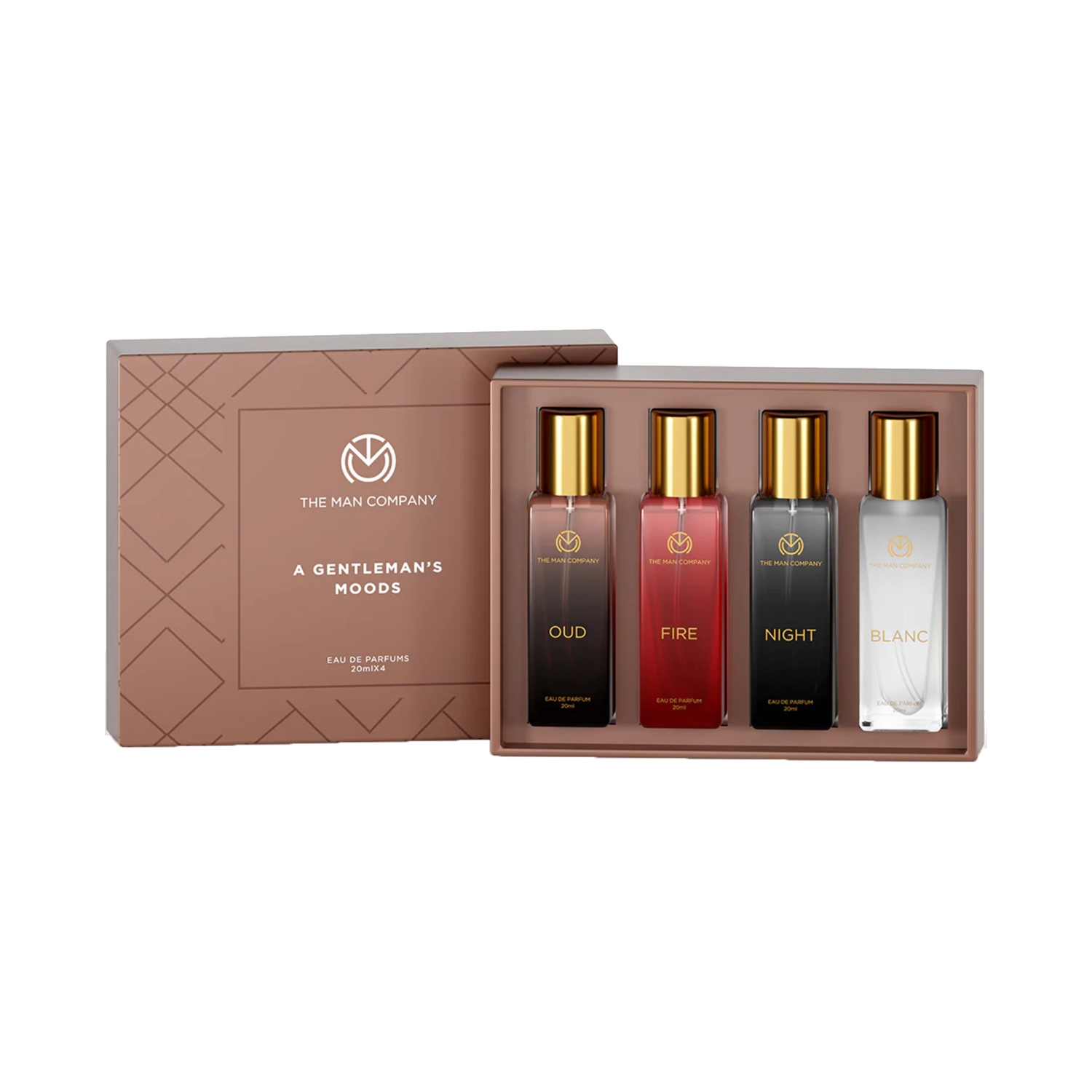 The Man Company | The Man Company A Gentleman’s Moods Premium Fragrance Gift Set (4 Pcs)