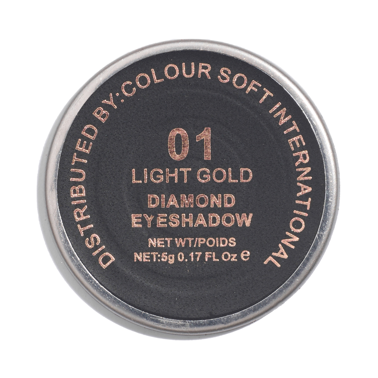 Europe Girl | Europe Girl Diamond Eyeshadow Refill Pan - 01 Light Gold (5g)