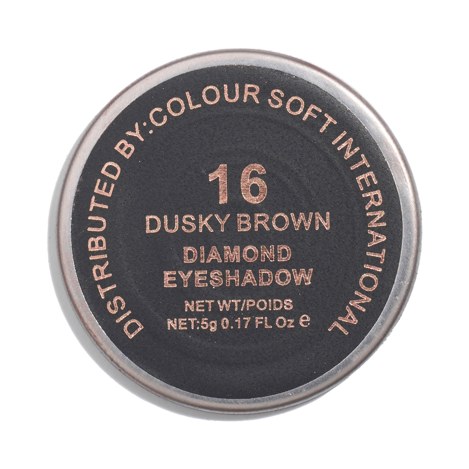 Europe Girl | Europe Girl Diamond Eyeshadow Refill Pan - 16 Dusky Brown (5g)