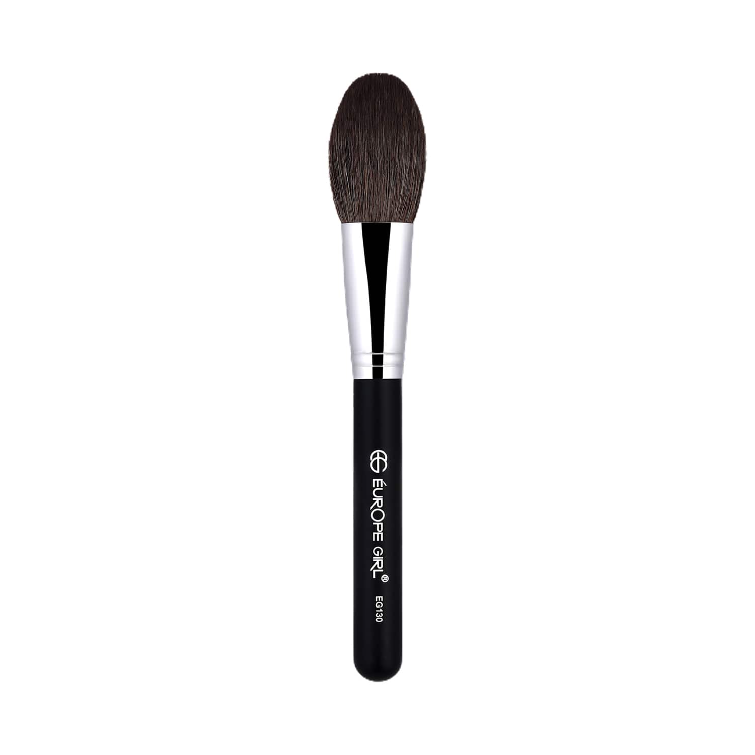 Europe Girl | Europe Girl 130 Powder Brush - Black & Silver