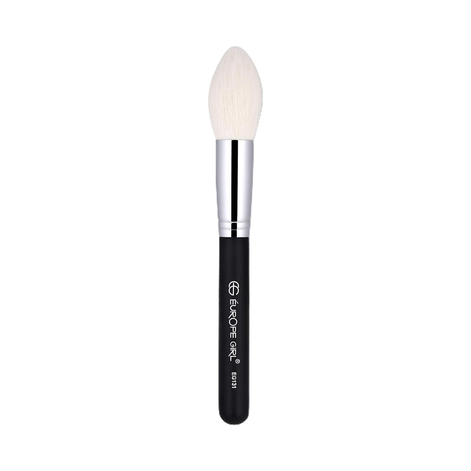 Europe Girl | Europe Girl 131 Powder Brush - Black & Silver