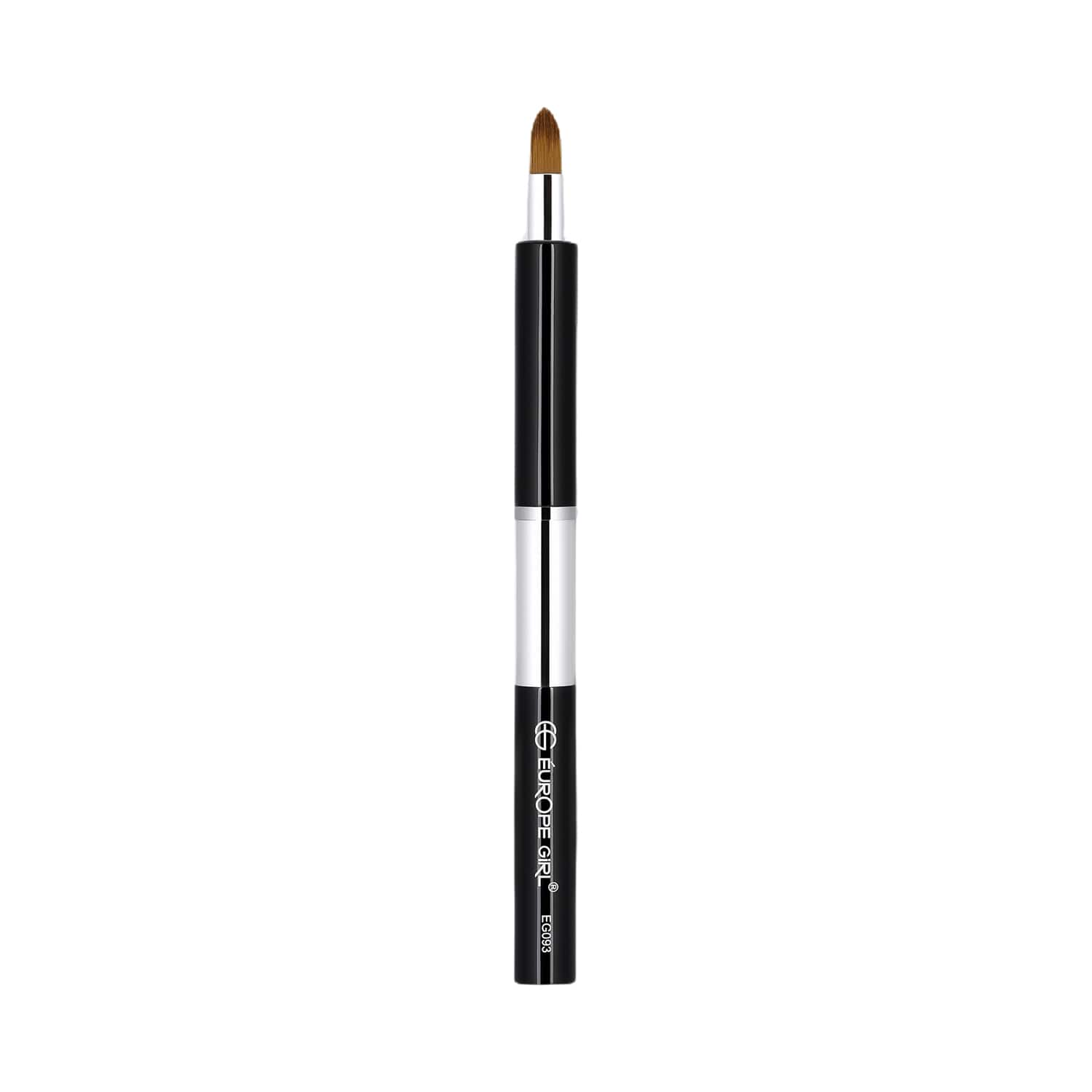 Europe Girl | Europe Girl 93 Retractable Lip Brush - Black & Silver