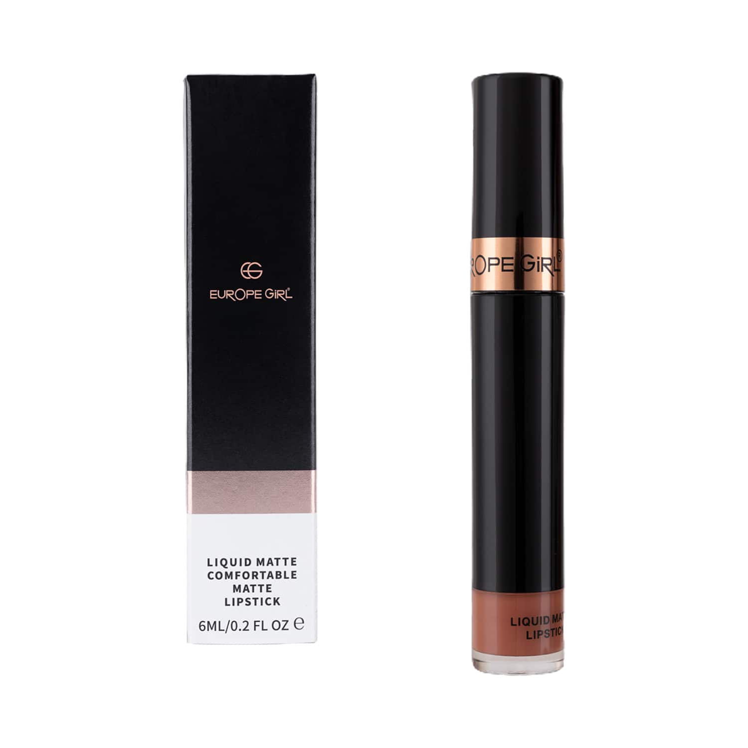 Europe Girl | Europe Girl Comfortable Matte Liquid Lipstick - EG 02 Kinza (6ml)