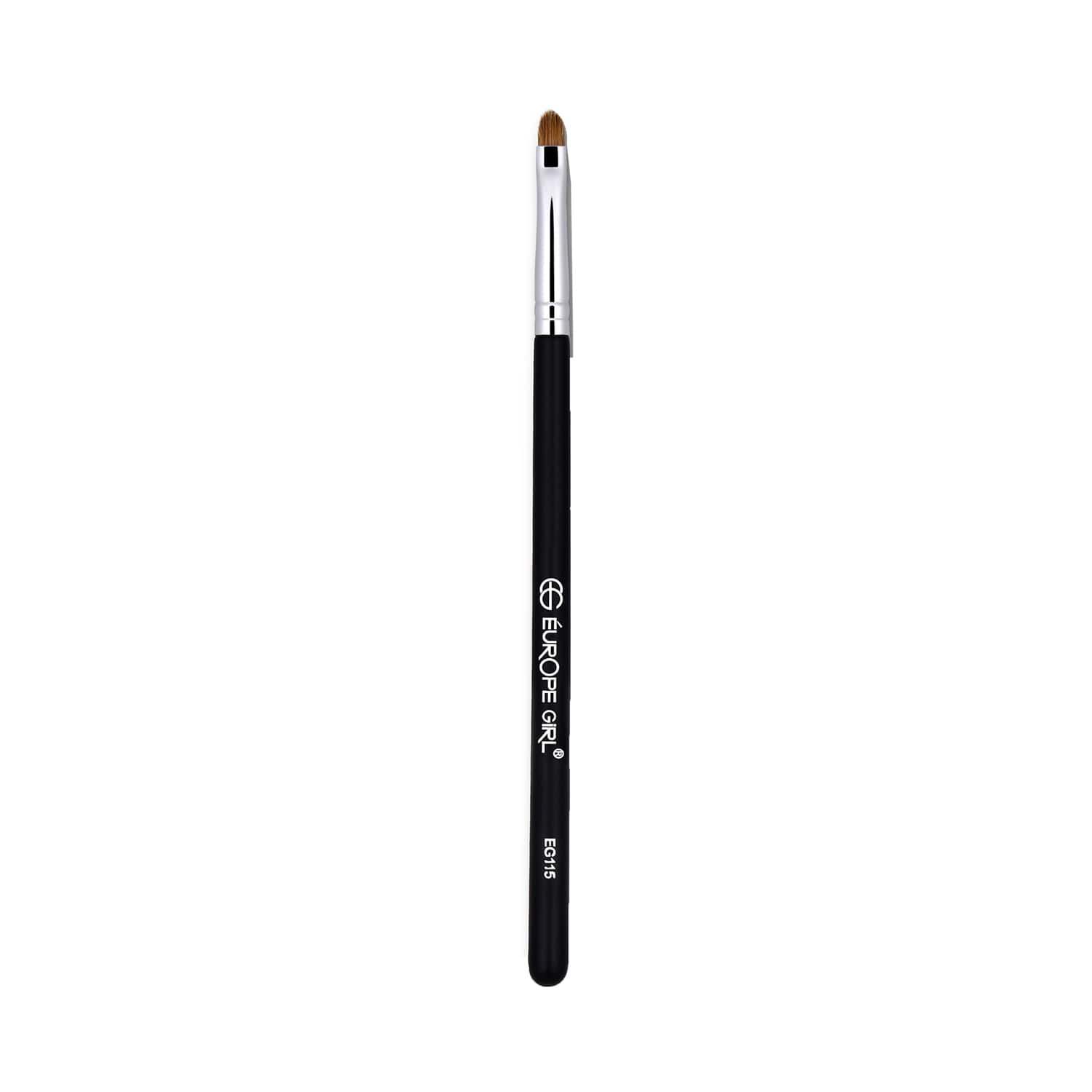 Europe Girl | Europe Girl 115 Lip Brush - Black & Silver