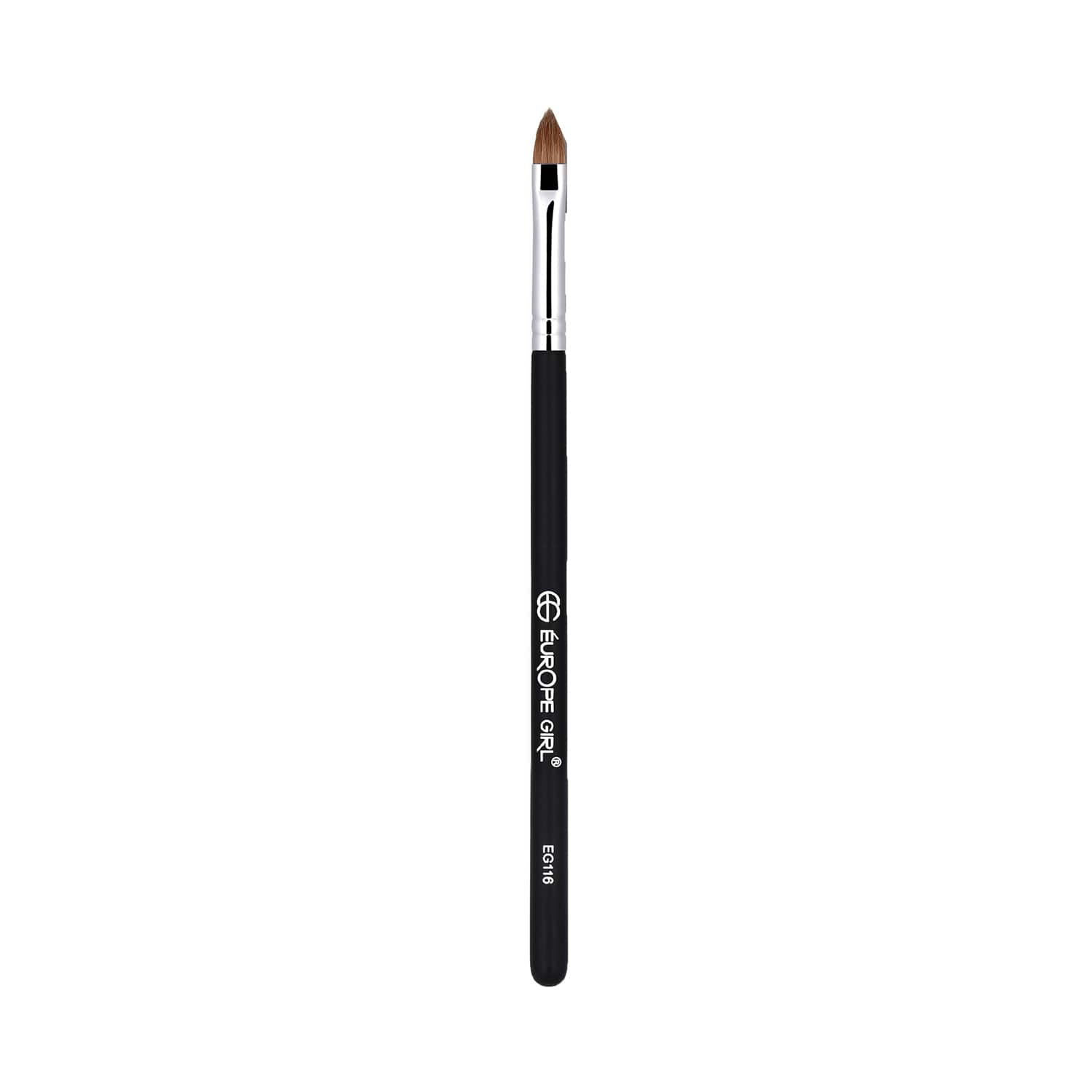 Europe Girl | Europe Girl 116 Lip Brush - Black & Silver