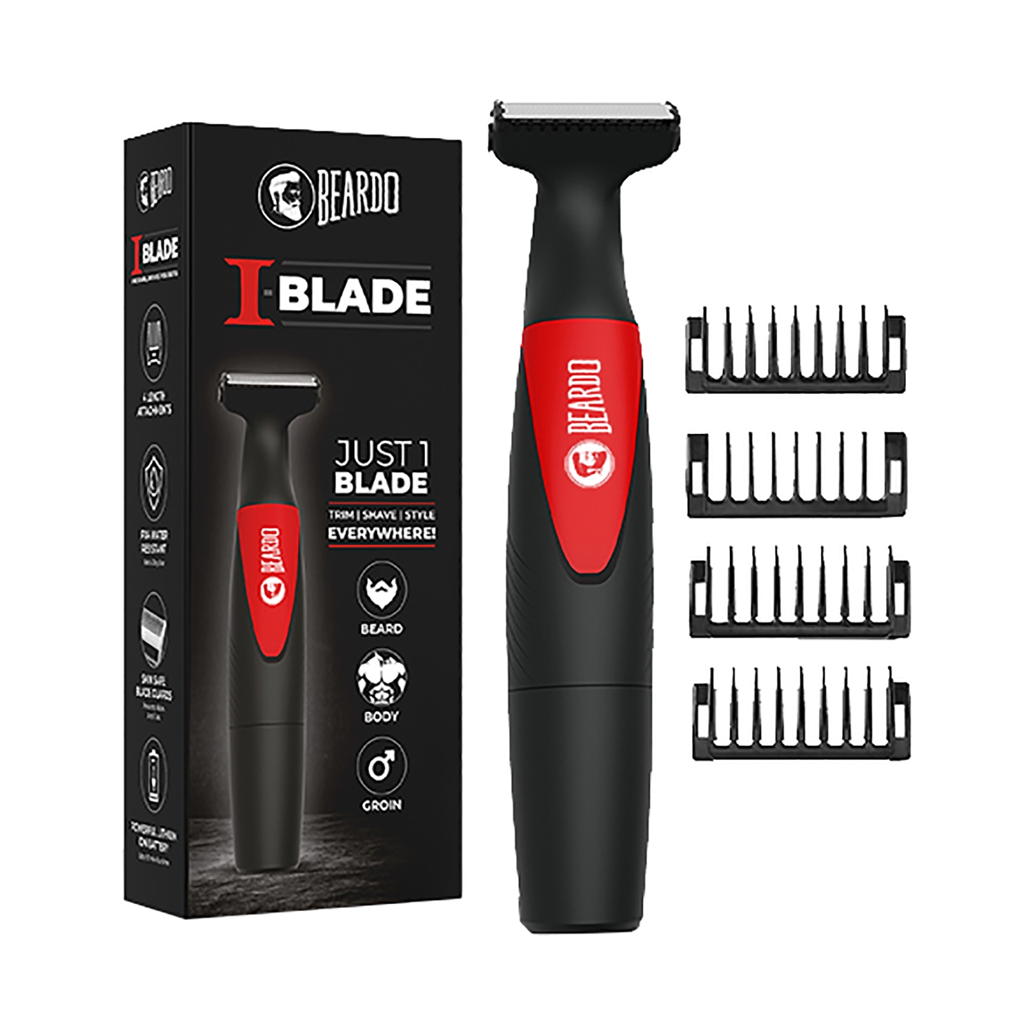 Beardo | Beardo I-Blade Full Body Trimmer Black