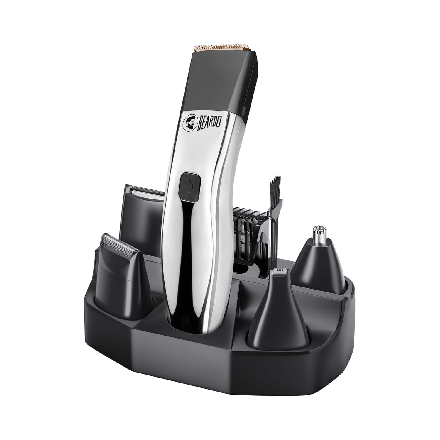 Beardo | Beardo Chrome Beast Grooming Kit Black