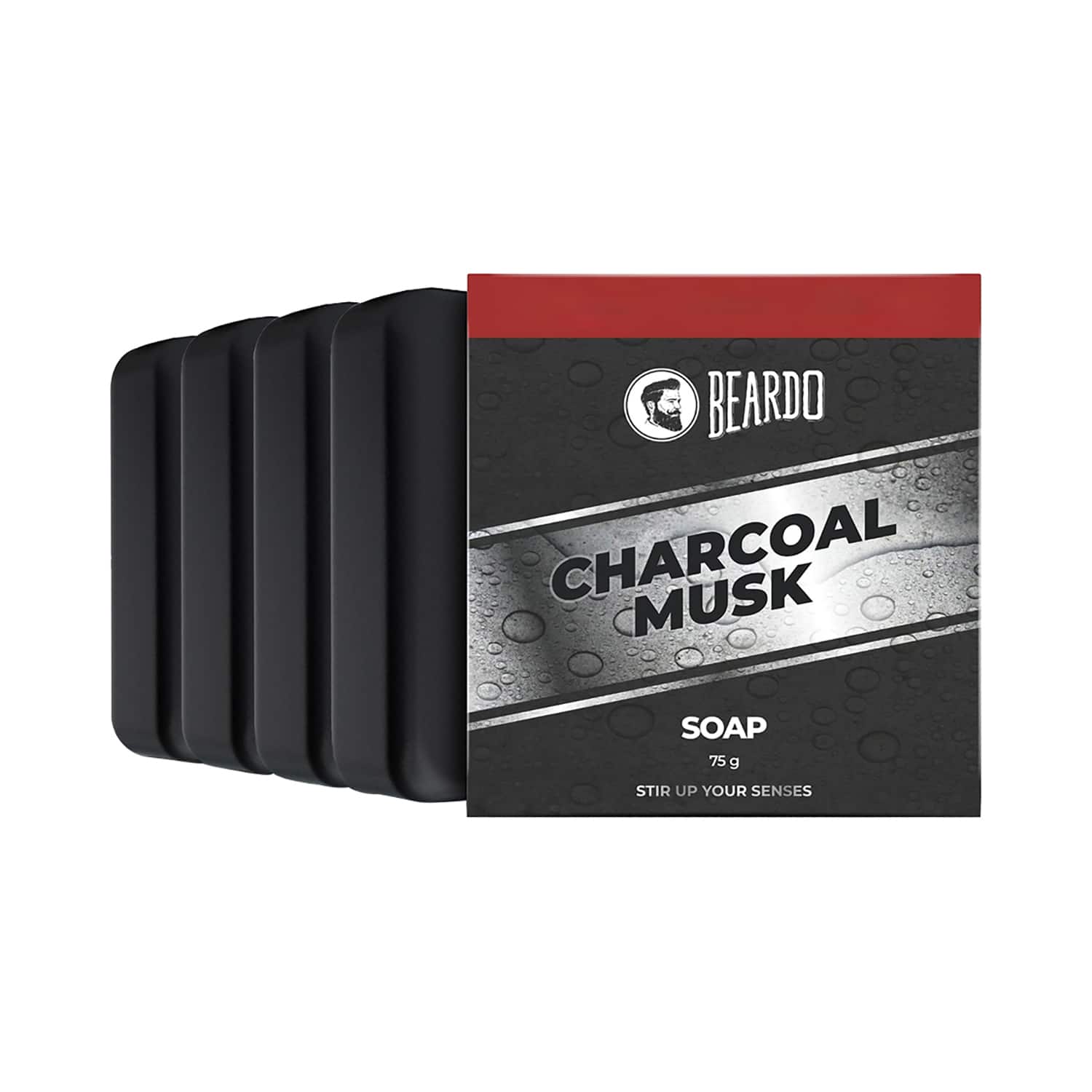 Beardo | Beardo Charcoal Musk Soap For Men (3pcs)
