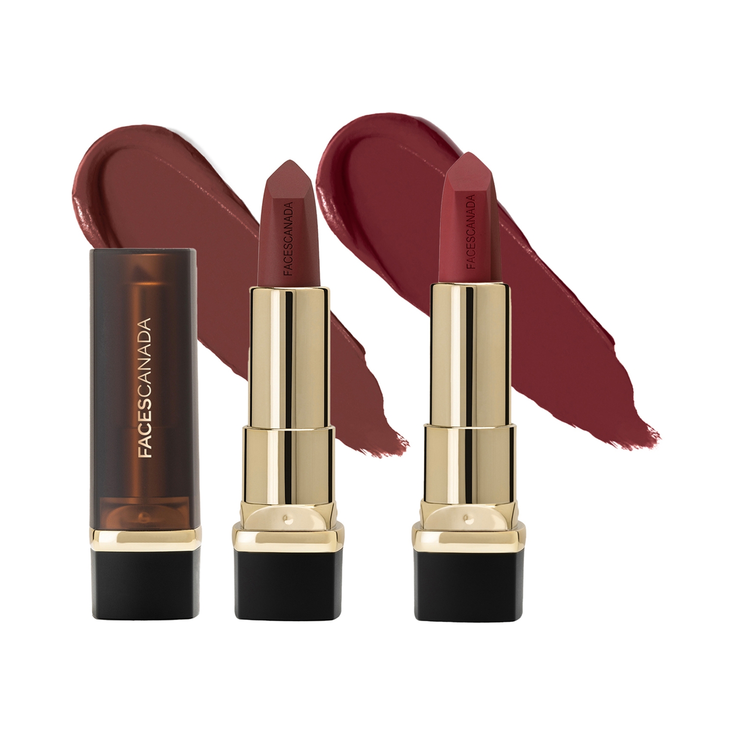 Faces Canada | Faces Canada Comfy Matte Creme Lipstick Combo Pack - Raise The Roof, Not A Quitter (2pcs)