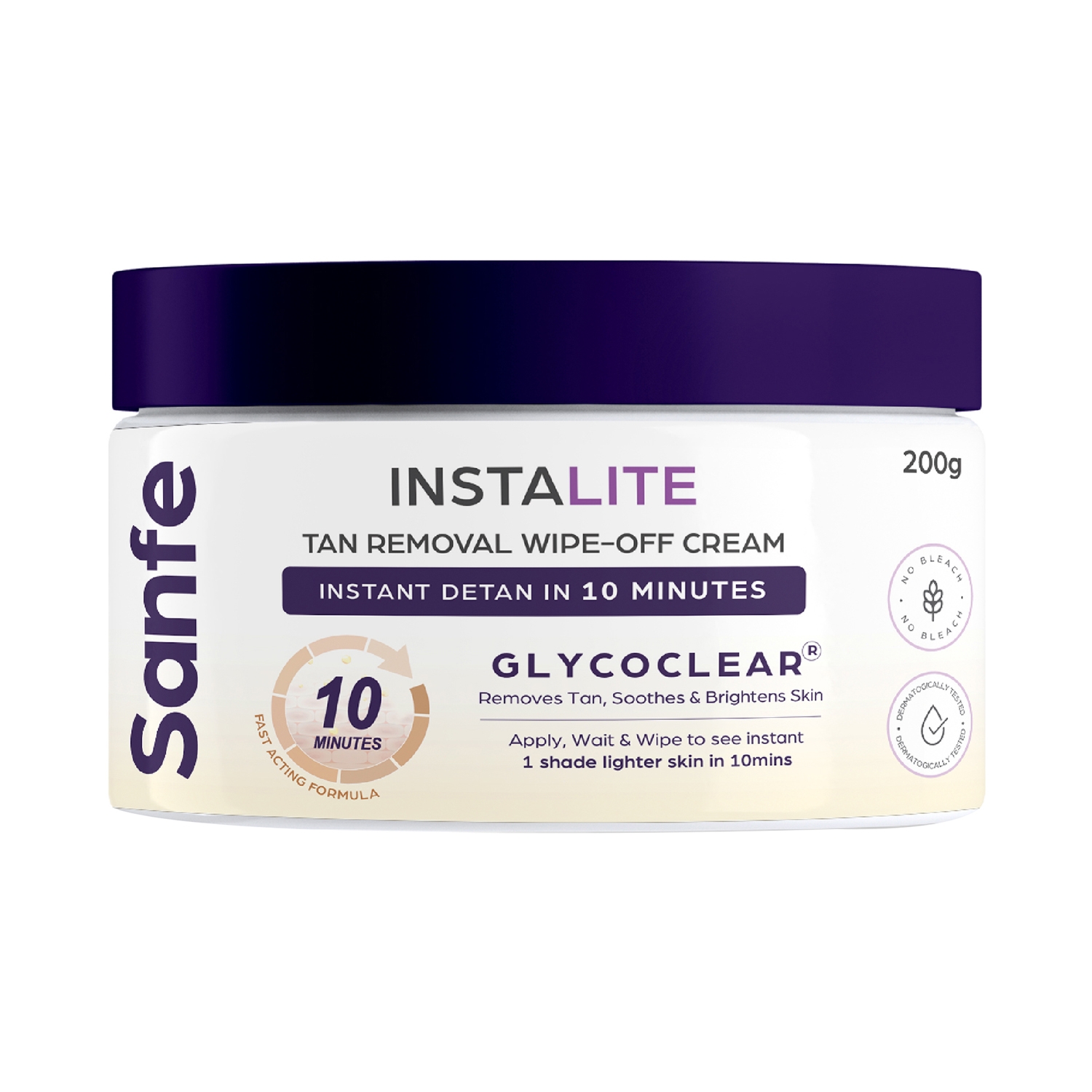 Sanfe | Sanfe Instalite Tan Removal Wipe Off Body Cream (200g)