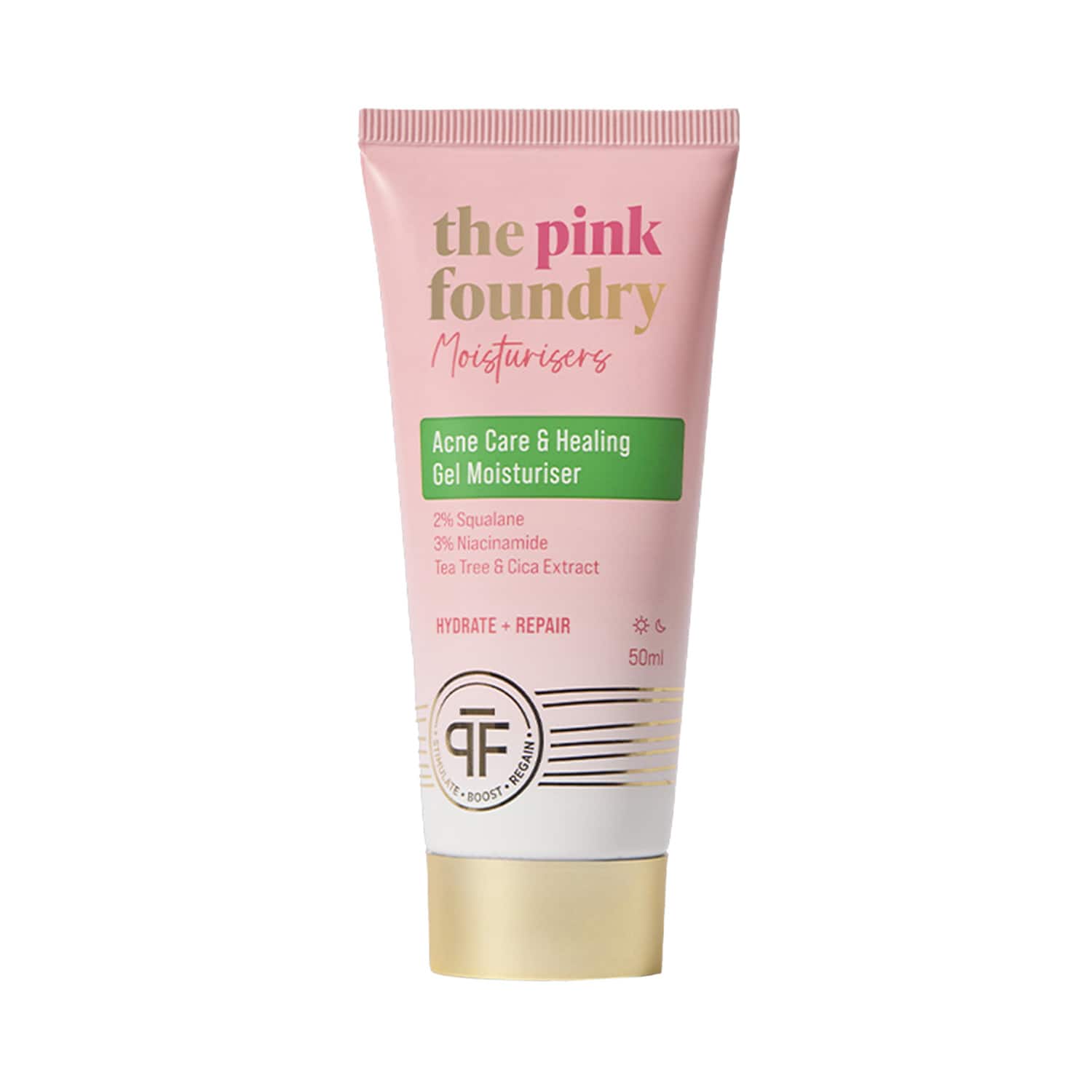 The Pink Foundry | The Pink Foundry Acne Care & Healing Gel Moisturiser (50ml)