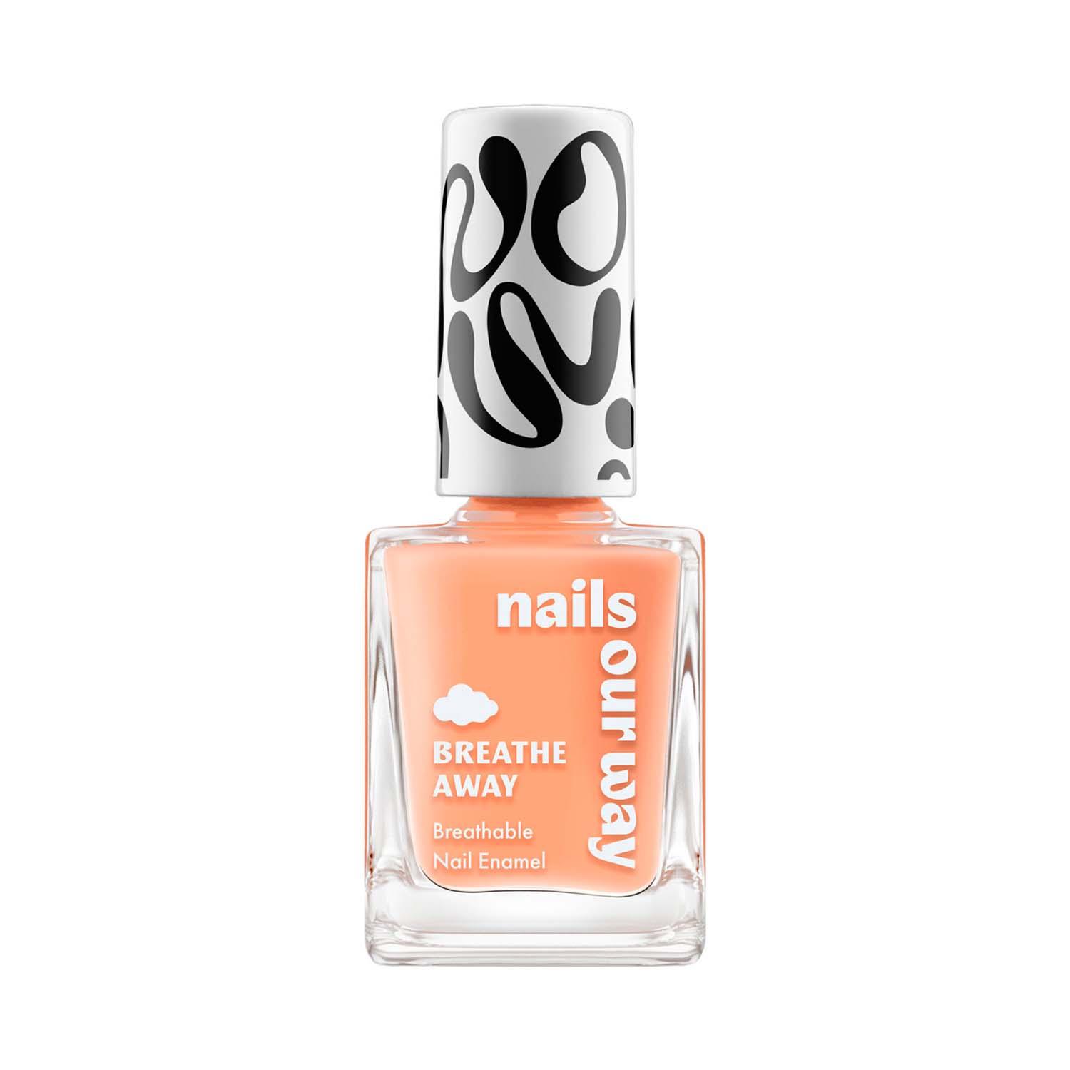 Nails Our Way | Nails Our Way Breathe Away Nail Enamel - Nectrine (10 ml)
