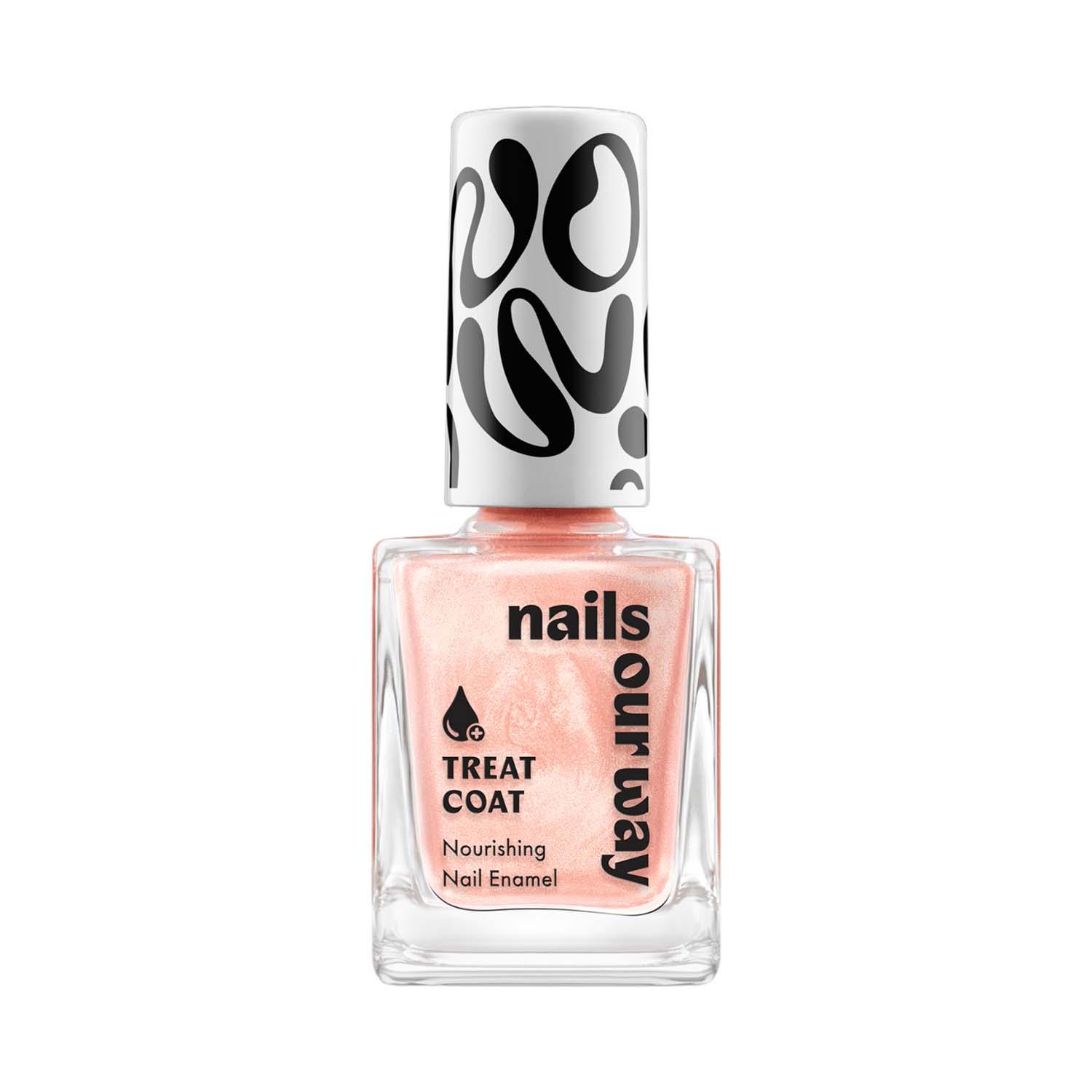 Nails Our Way | Nails Our Way Treat Coat Nail Enamel - Chic Rebel (10 ml)