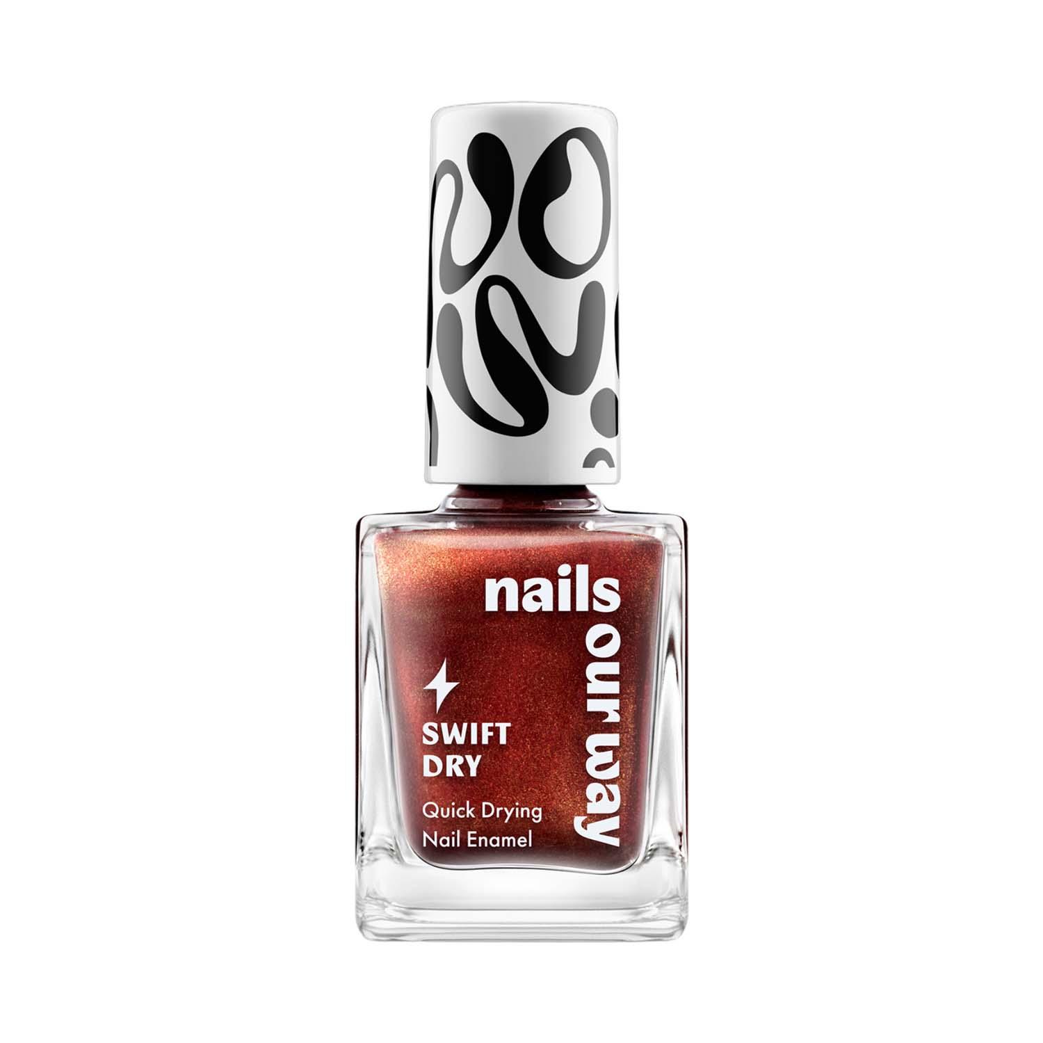 Nails Our Way | Nails Our Way Swift Dry Nail Enamel - Rust Retrograde (10 ml)