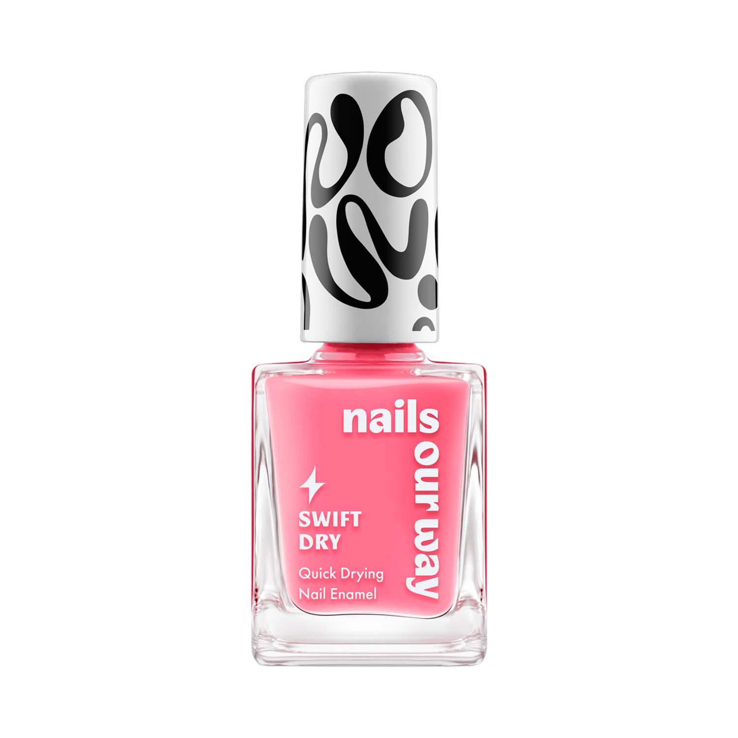 Nails Our Way | Nails Our Way Swift Dry Nail Enamel - Pretty N Pink (10 ml)