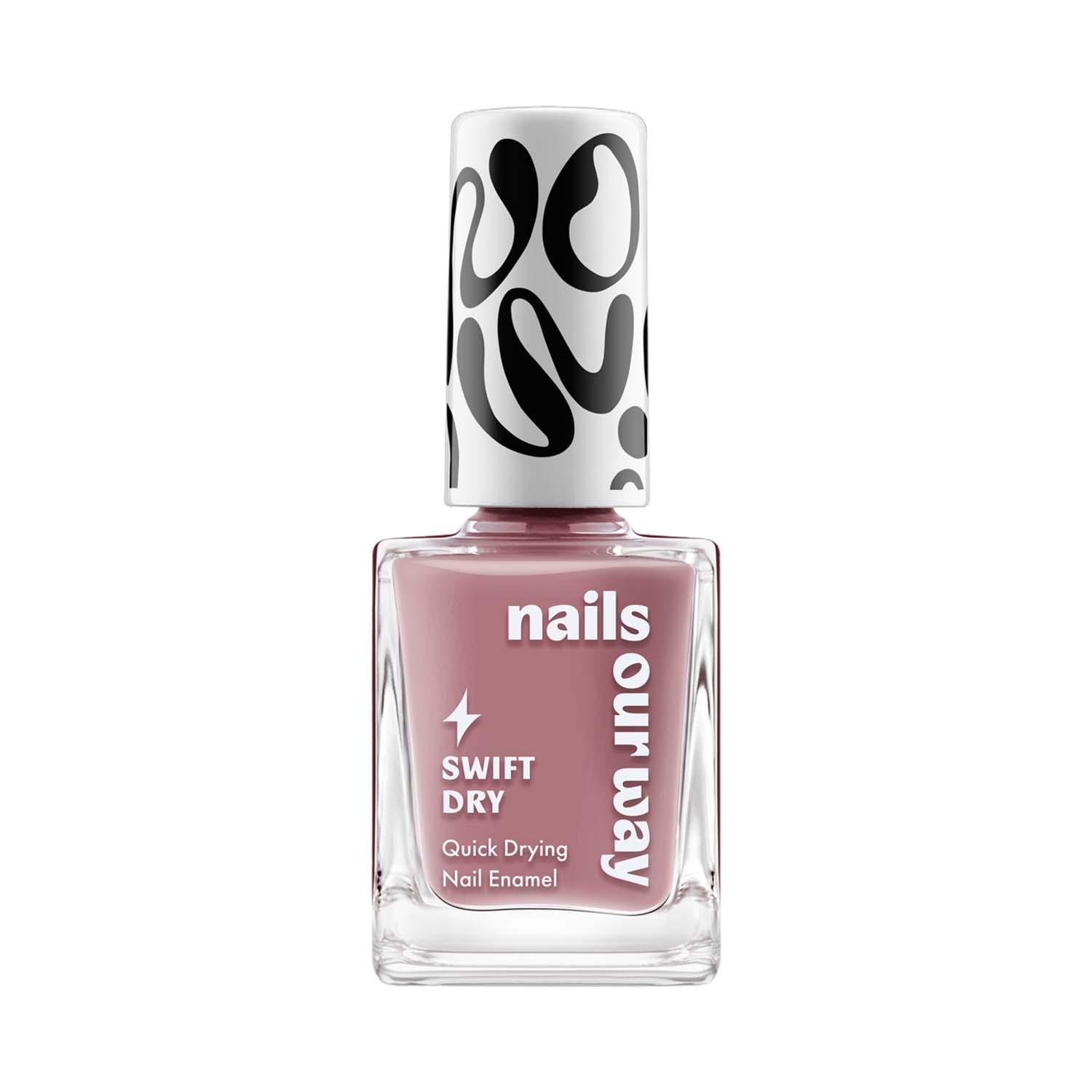 Nails Our Way | Nails Our Way Swift Dry Nail Enamel - Mauve Over (10 ml)