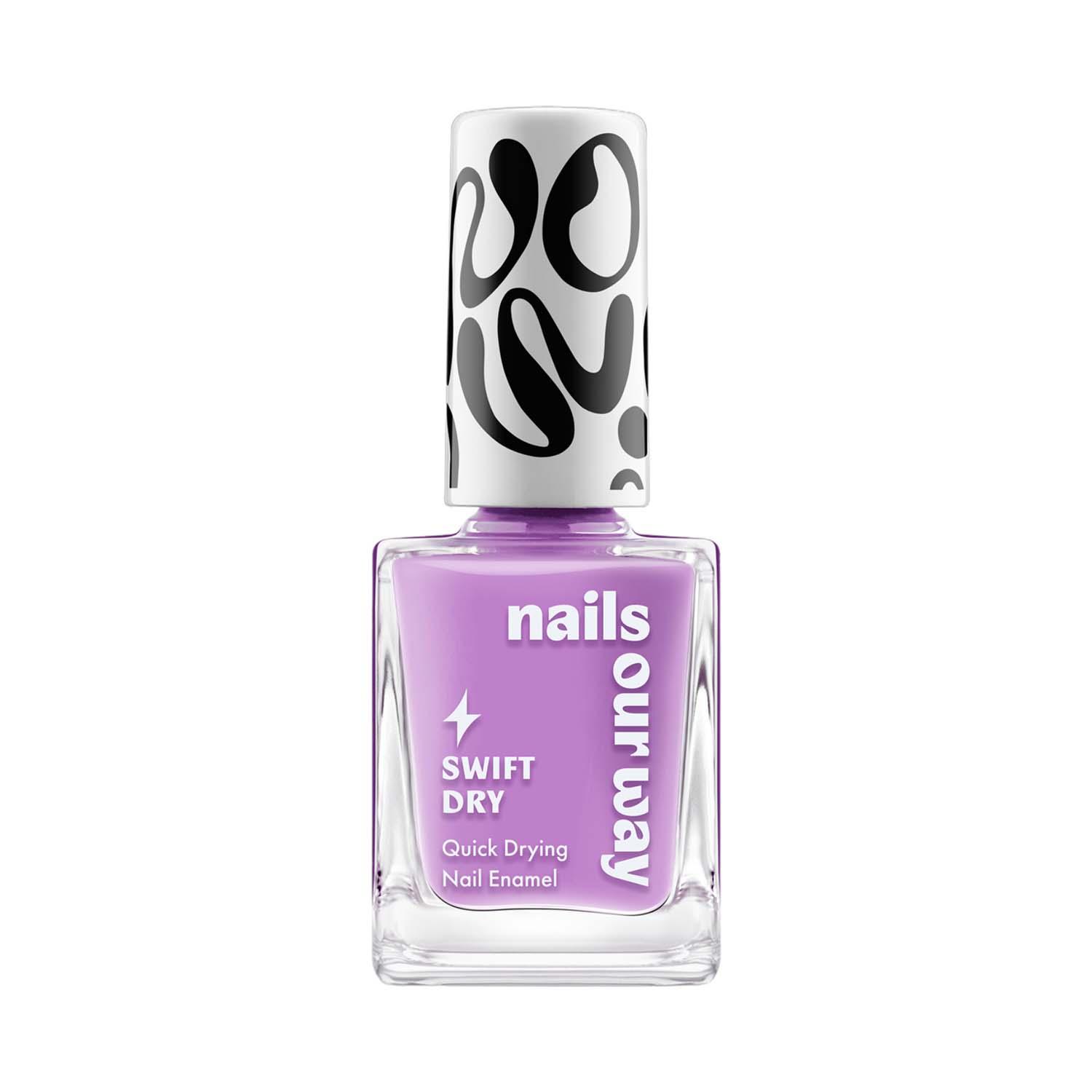 Nails Our Way Swift Dry Nail Enamel - Lilac Lunacy (10 ml)