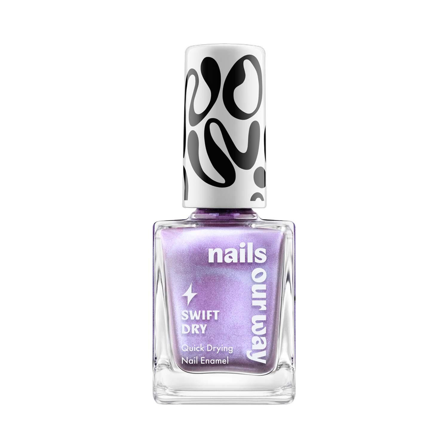 Nails Our Way | Nails Our Way Swift Dry Nail Enamel - Purple Pizzazz (10 ml)