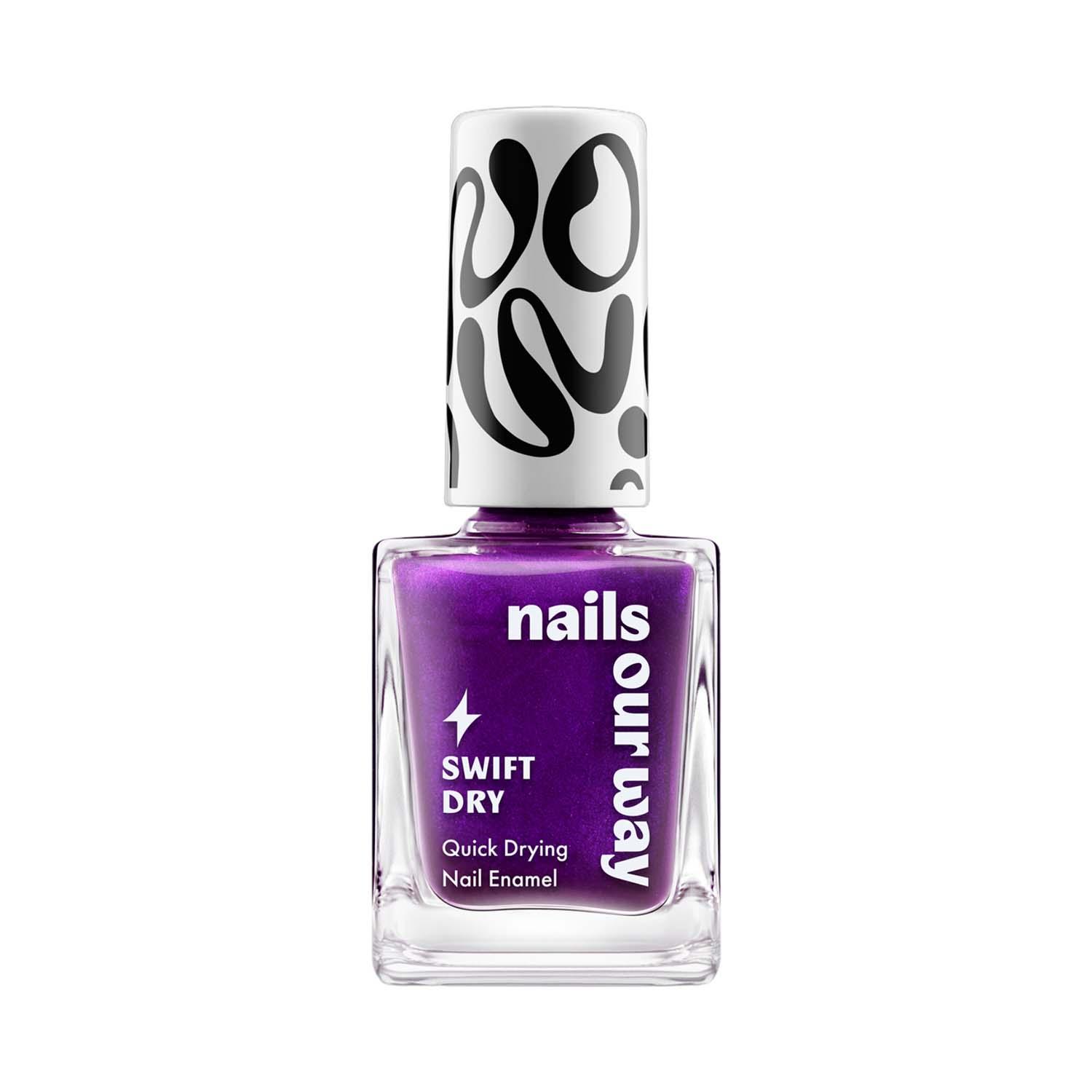 Nails Our Way | Nails Our Way Swift Dry Nail Enamel - Jamun Jammin' (10 ml)