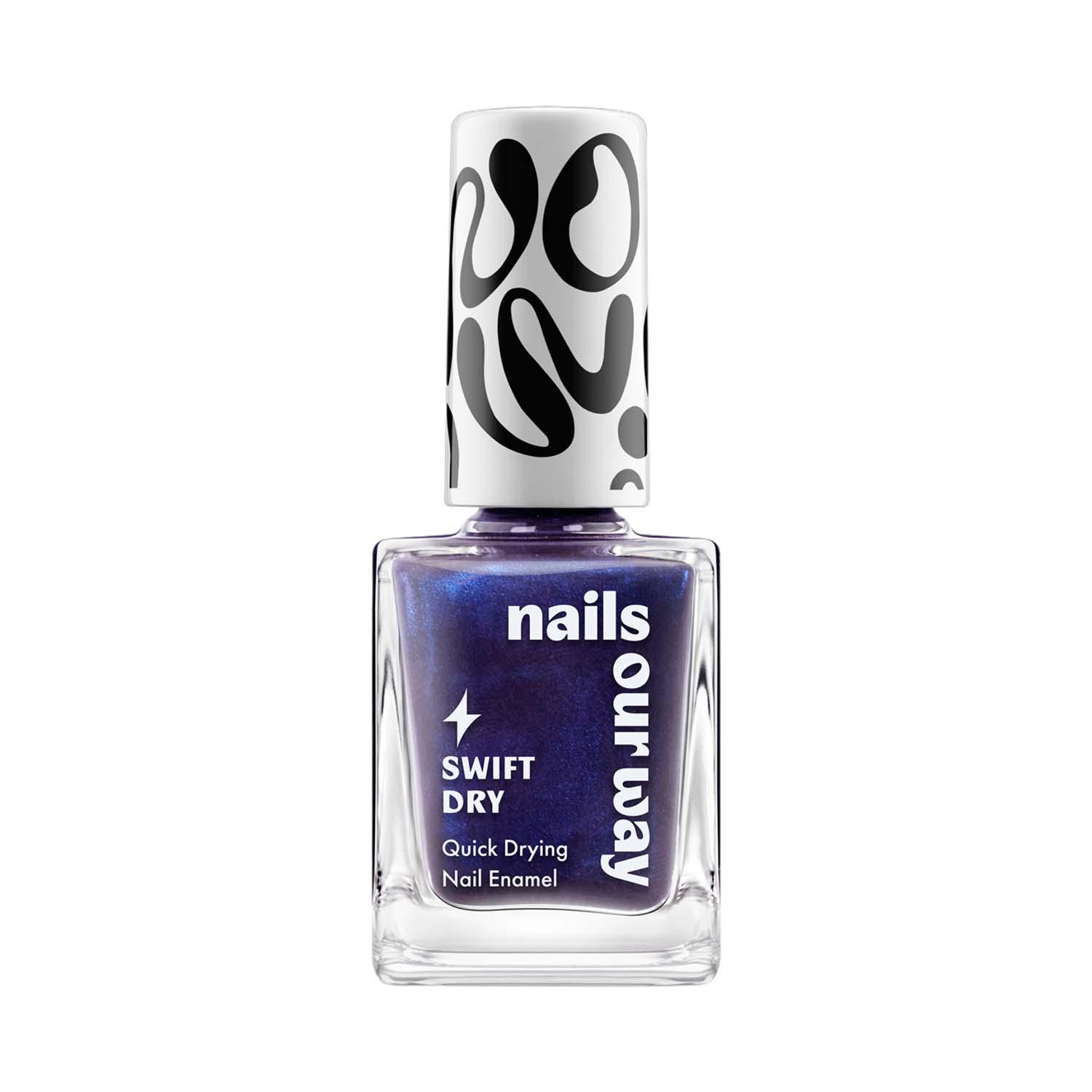 Nails Our Way | Nails Our Way Swift Dry Nail Enamel - Indigo Infusion (10 ml)
