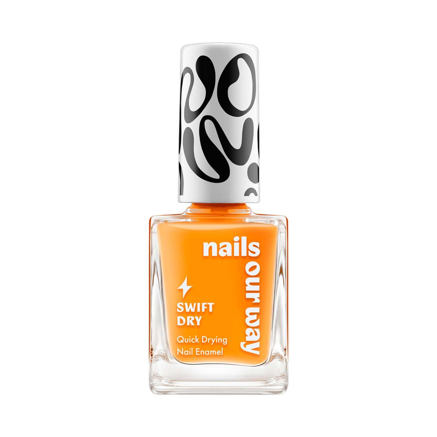 Nails Our Way | Nails Our Way Swift Dry Nail Enamel - Man-go Away (10 ml)