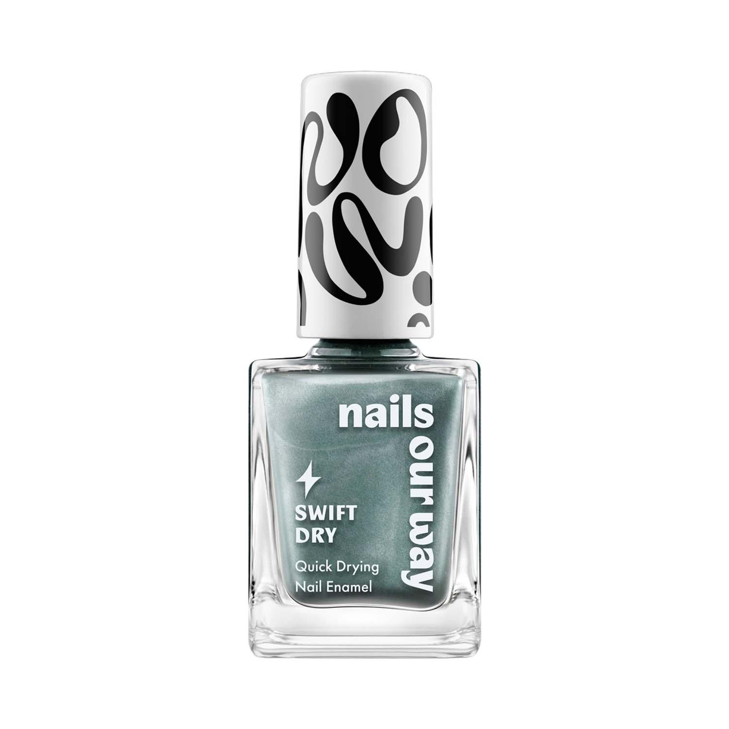 Nails Our Way | Nails Our Way Swift Dry Nail Enamel - Jade Jazz (10 ml)