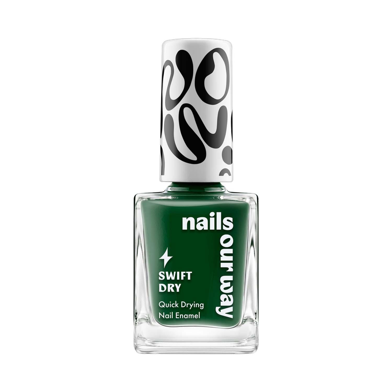 Nails Our Way Swift Dry Nail Enamel - Jungle Jive (10 ml)