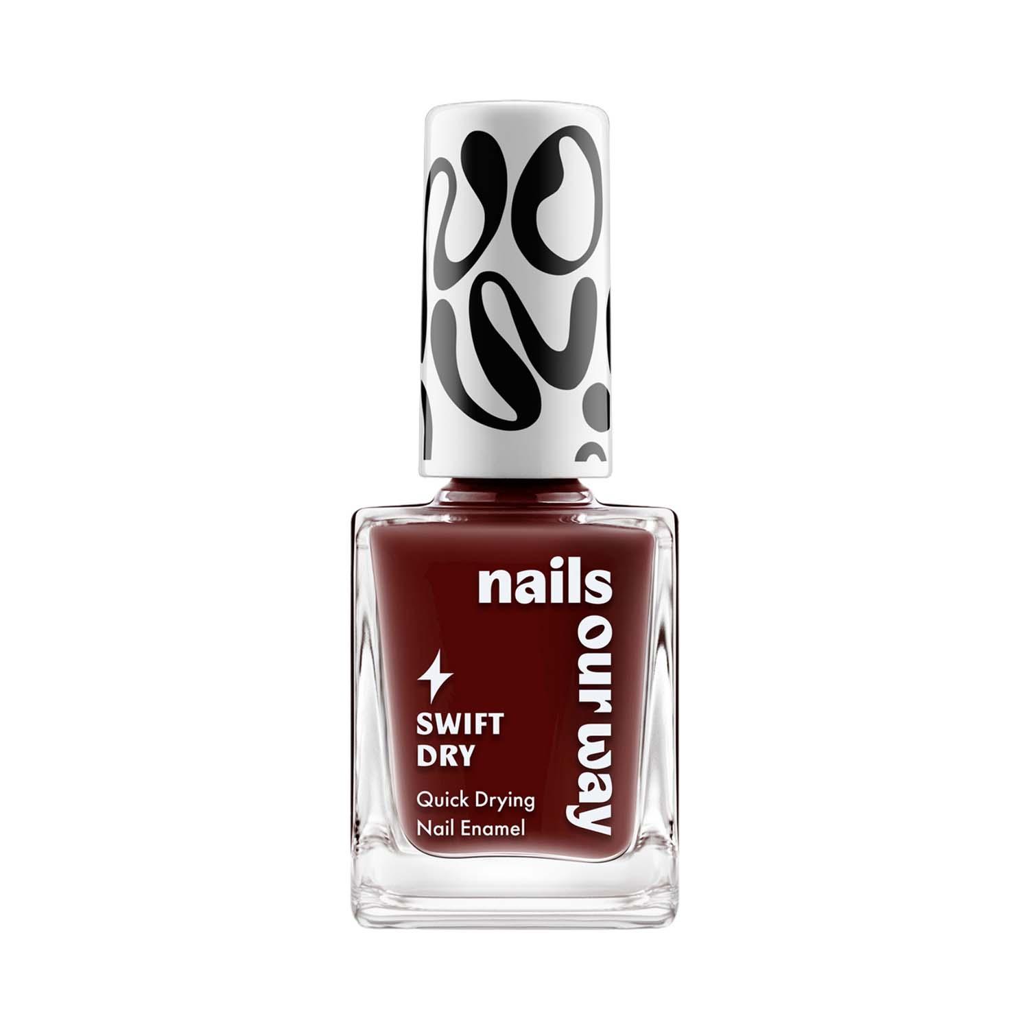 Nails Our Way | Nails Our Way Swift Dry Nail Enamel - Touch Wood (10 ml)