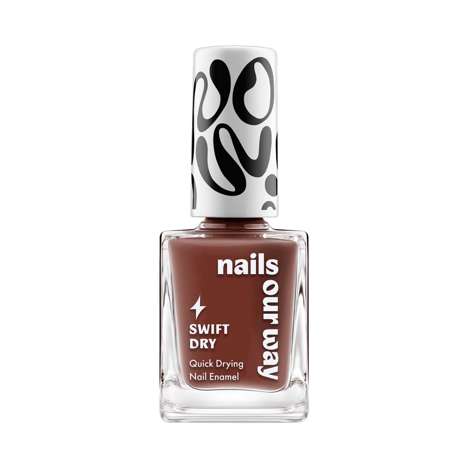 Nails Our Way | Nails Our Way Swift Dry Nail Enamel - Brownie Points (10 ml)
