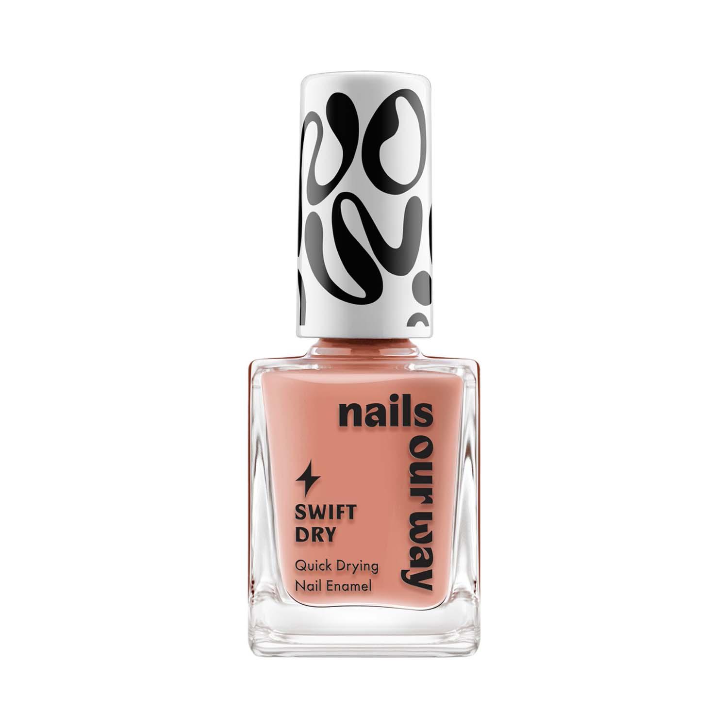 Nails Our Way Swift Dry Nail Enamel - Nude Ninja (10 ml)