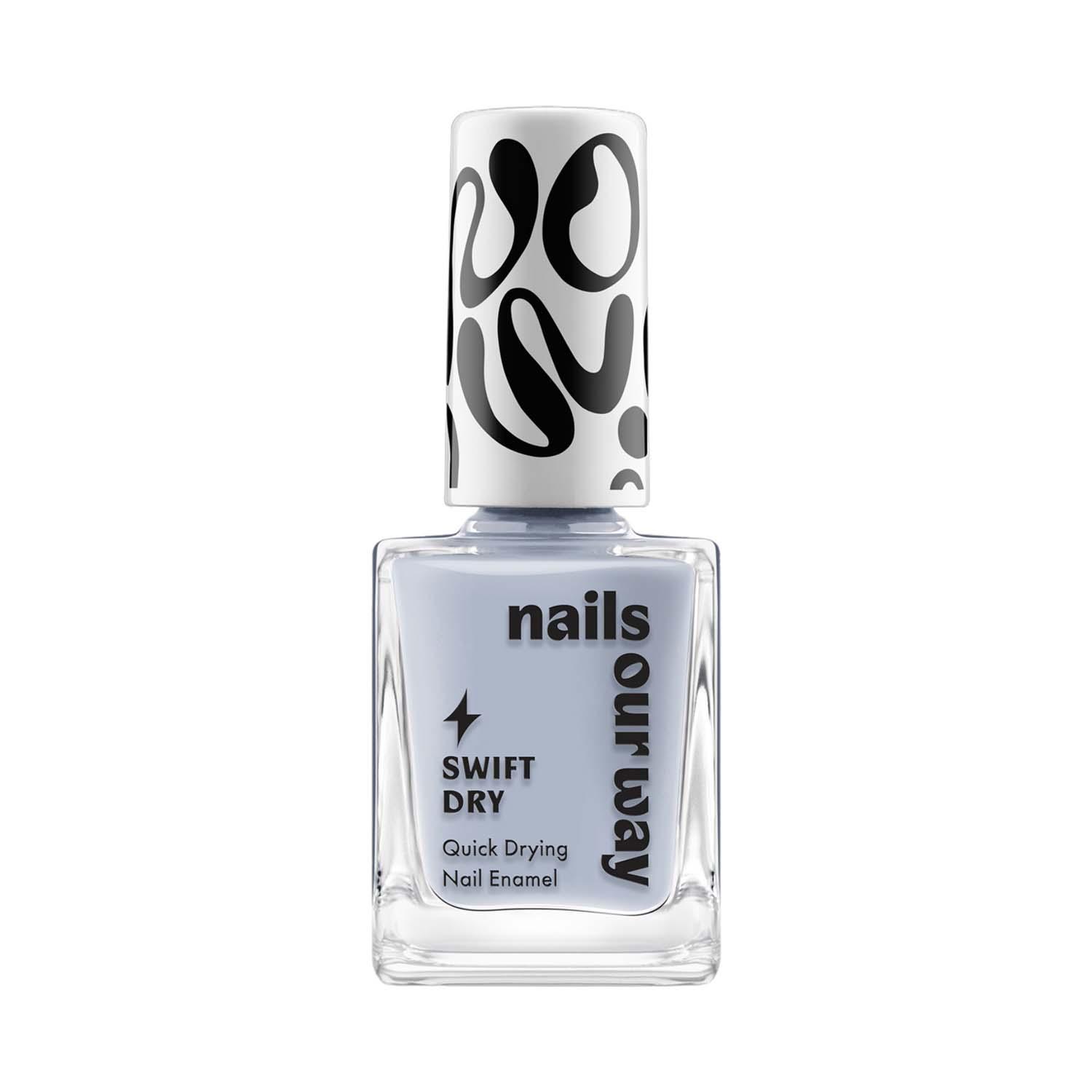 Nails Our Way | Nails Our Way Swift Dry Nail Enamel - Grey Area (10 ml)