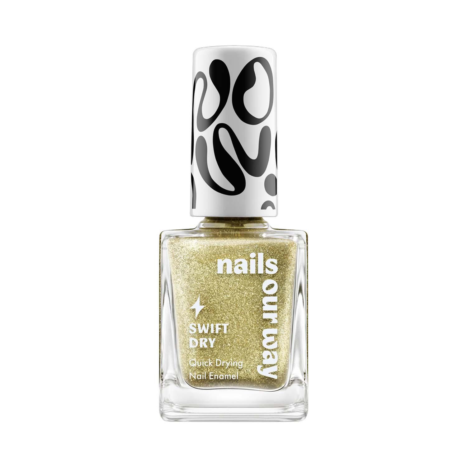 Nails Our Way | Nails Our Way Swift Dry Nail Enamel - Goblin's Gold (10 ml)
