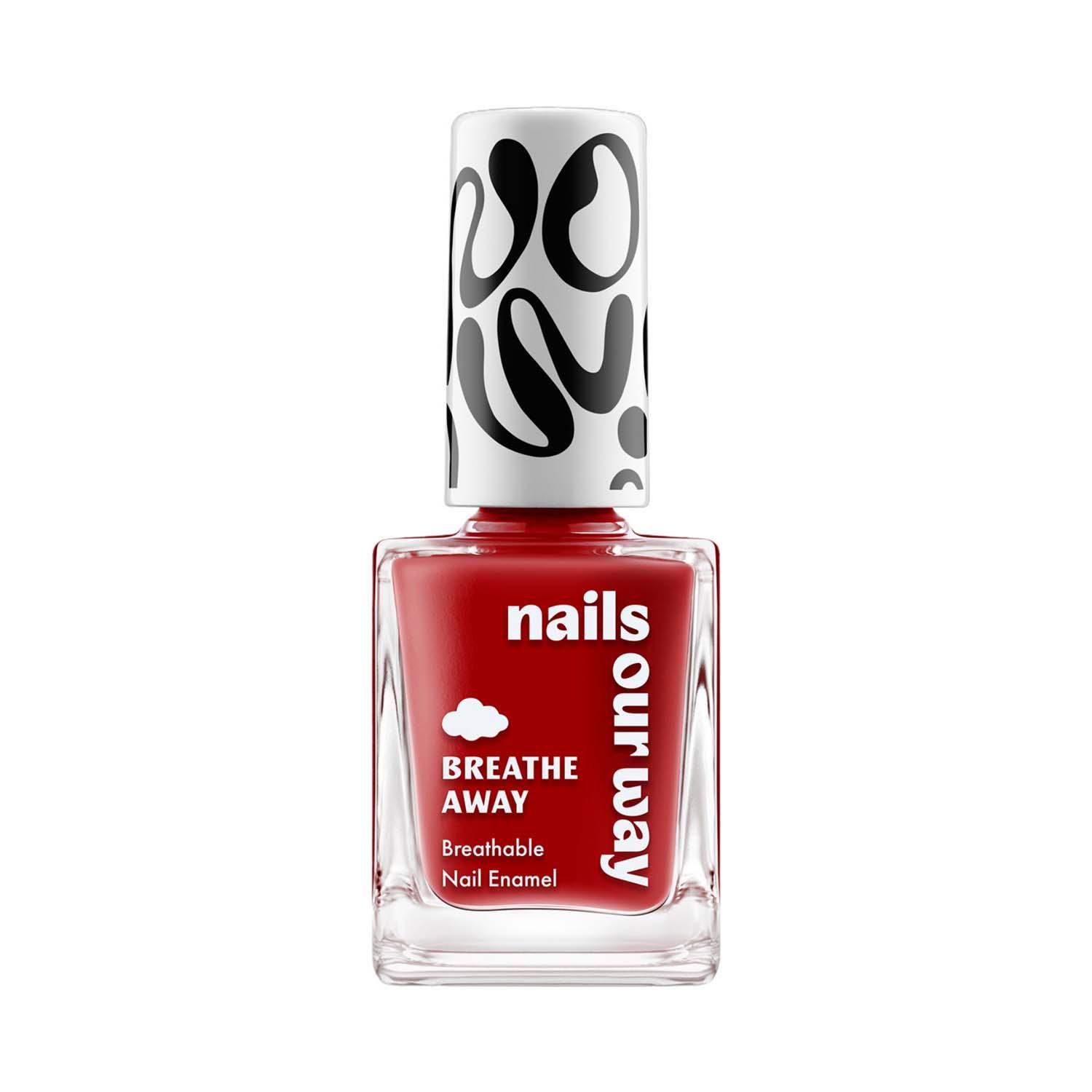Nails Our Way | Nails Our Way Breathe Away Nail Enamel - Chilli (10 ml)