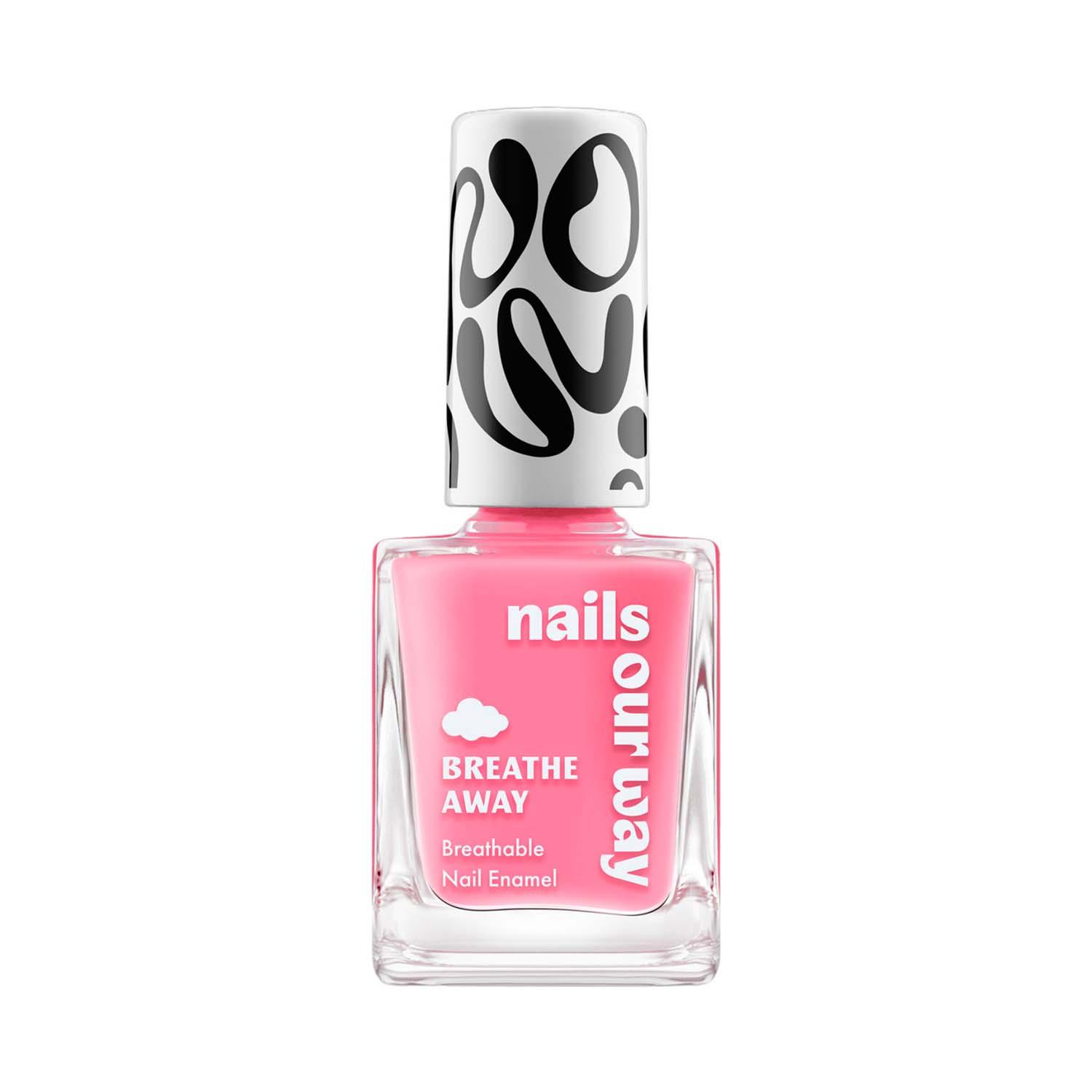 Nails Our Way | Nails Our Way Breathe Away Nail Enamel - Bubblegum (10 ml)